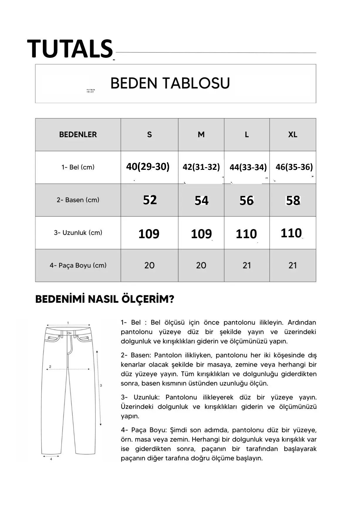 Tutals  Erkek Siyah Renk Pileli Likralı Rahat Kalıp Baggy Kumaş Pantolon - Görsel 3