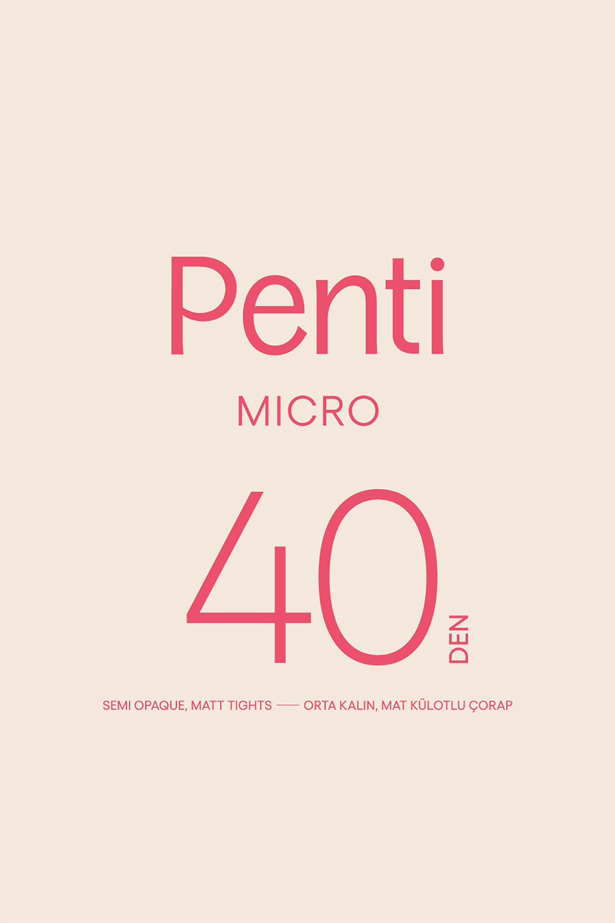 Penti-Micro 40 Lila Strumpfhose 6
