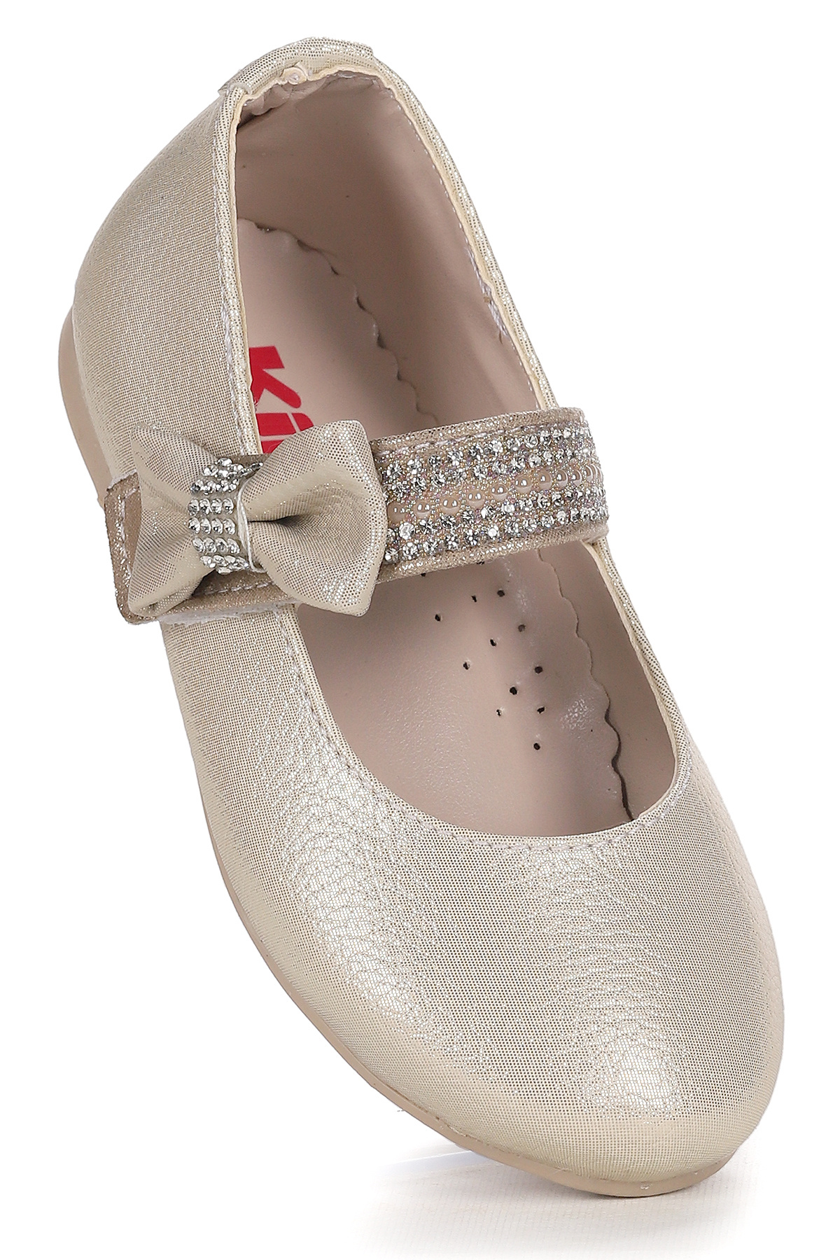 Kiko Kids-Cerry Vakko Klettverschluss Mädchen Stein Babet Schuhe 1