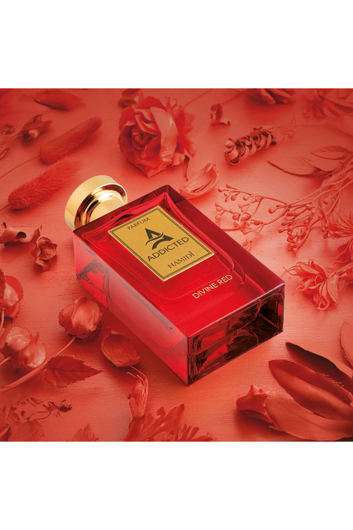Hamidi-ADDICTED DIVINE RED By ,Warm & Spicy, Unisex, 110 ML 1