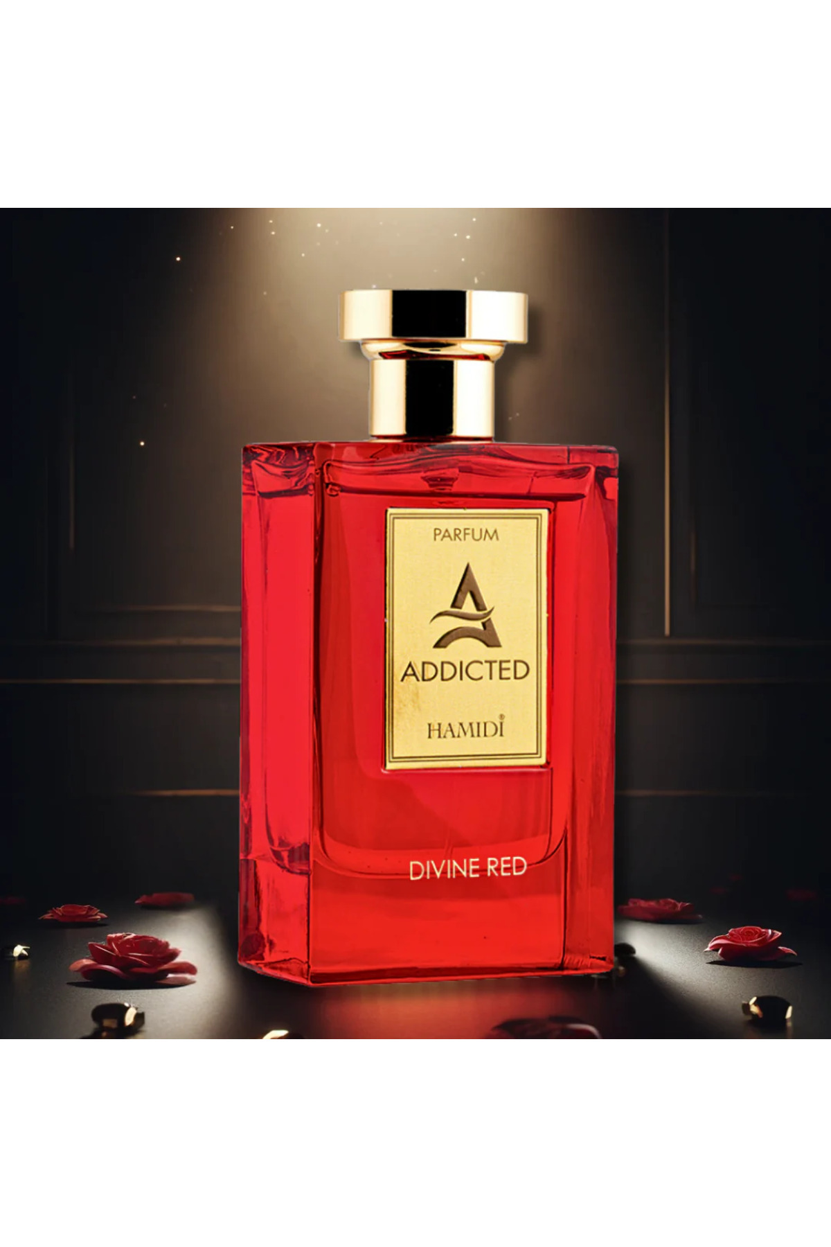 Hamidi-ADDICTED DIVINE RED By ,Warm & Spicy, Unisex, 110 ML 4