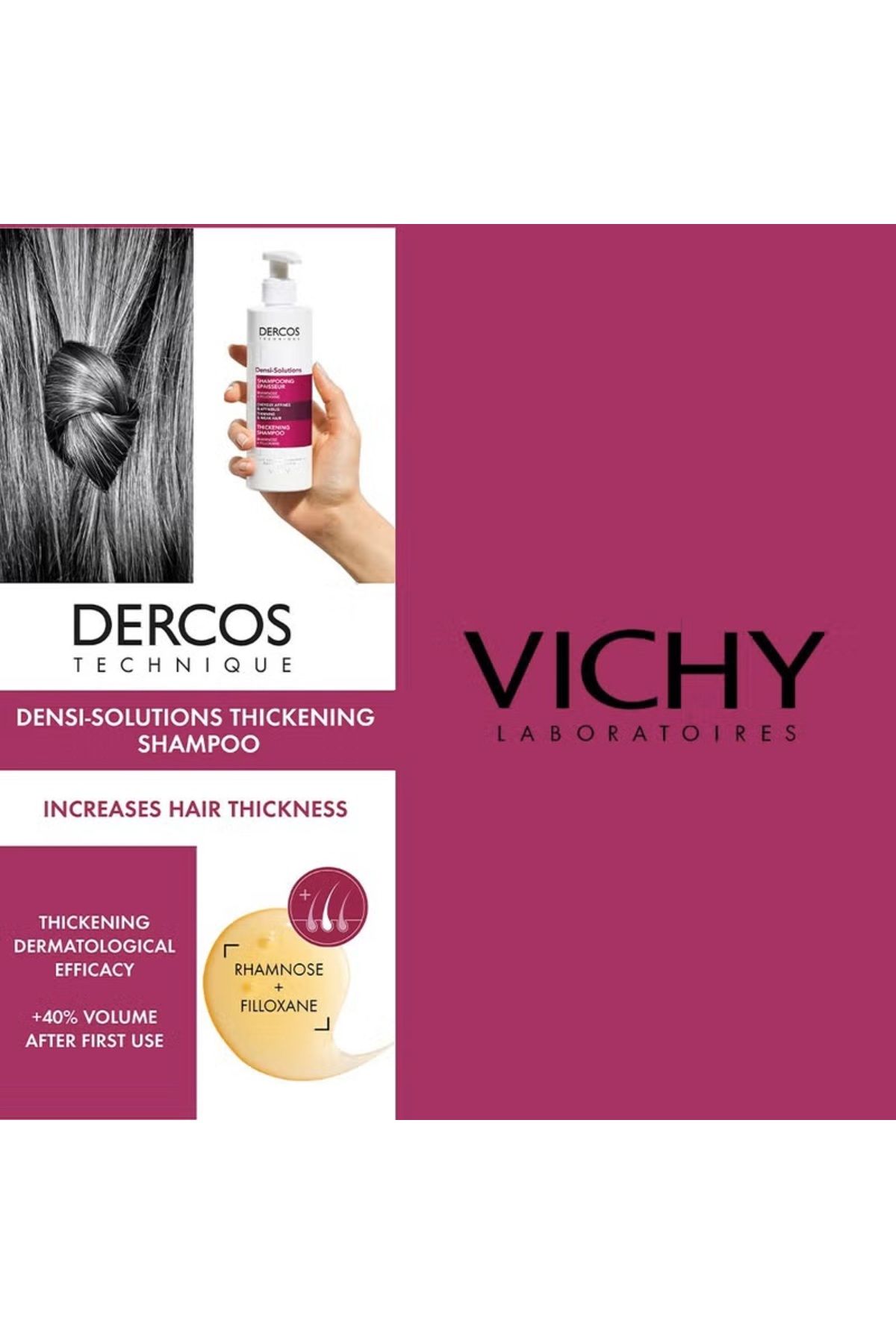 Vichy-Dercos Densi Thickening Shampoo 250 Ml 2