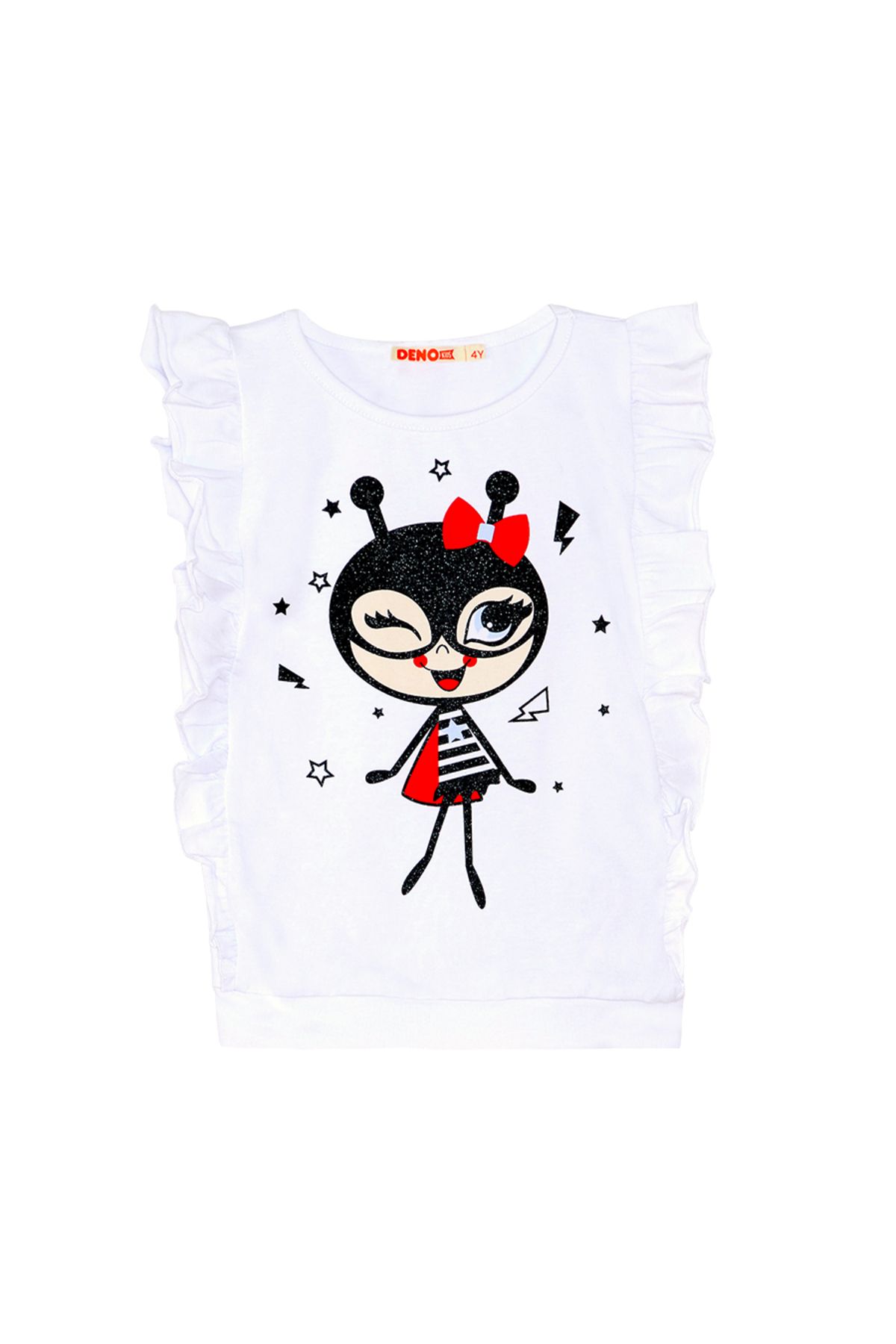 Denokids-Набір для сортування футболок для дівчаток Bug Love 5