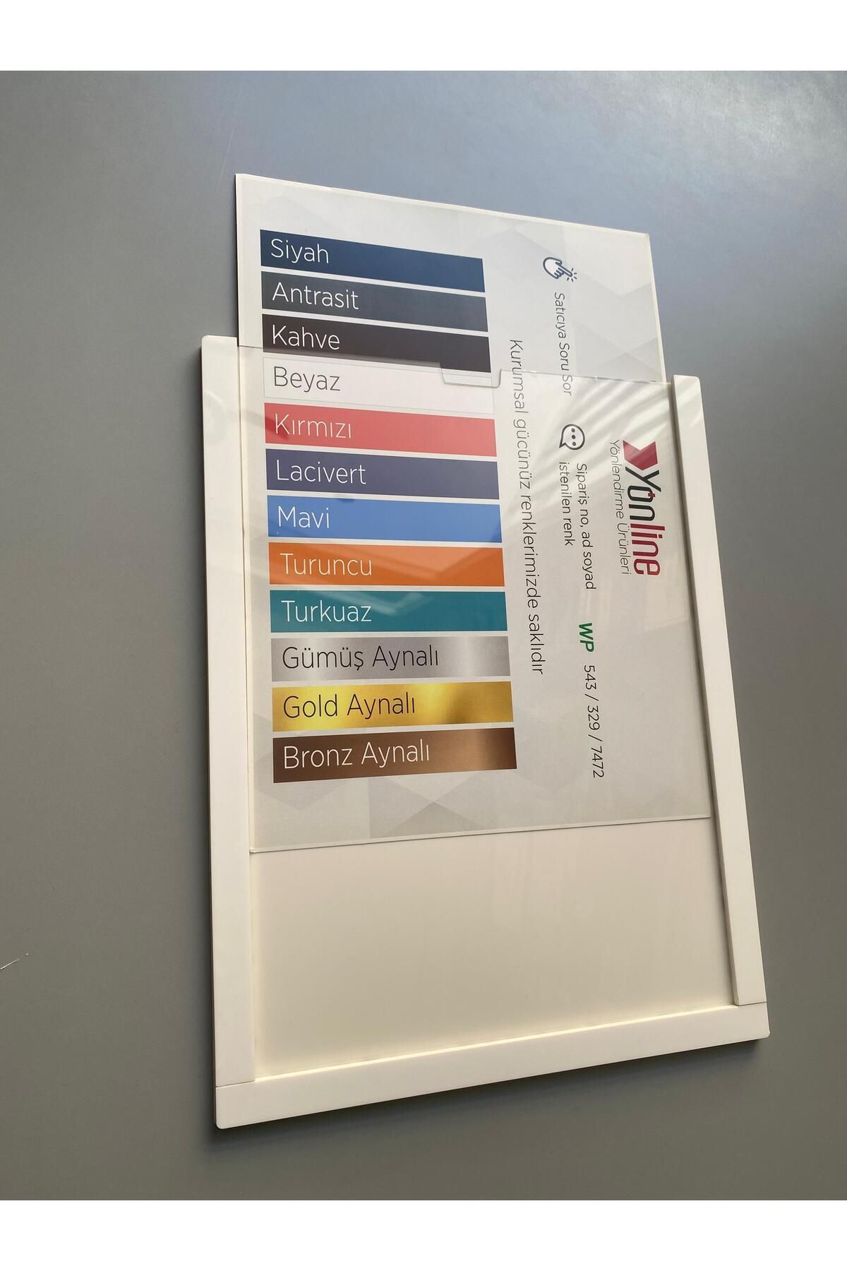Yönline-10-Piece A4 White Certificate Frame Self-Adhesive Foil 24X31 cm Practical Easy to Use 1