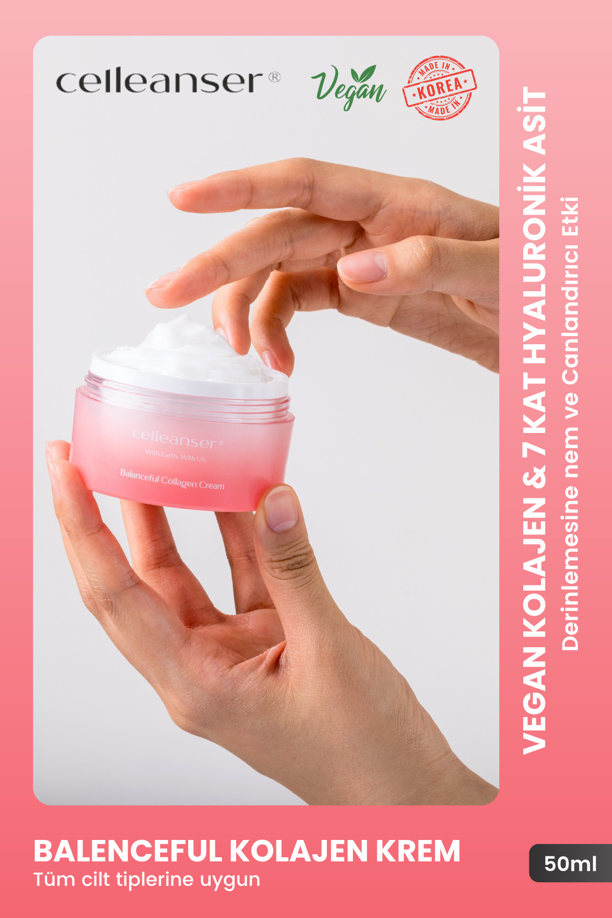 کرم صورت  CelleanserBalancefulCollagenCream