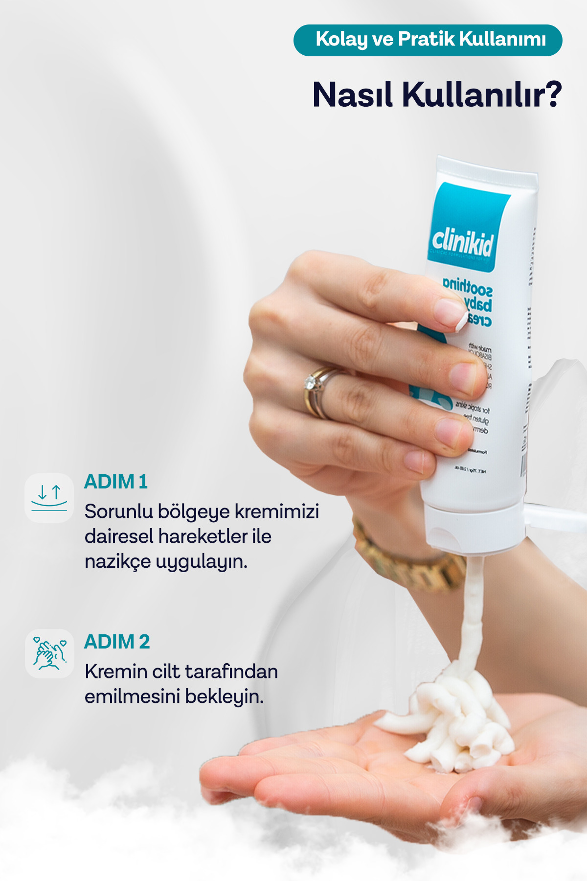 Clinikid Atopik Cilt Yatıştırıcı & Nemlendirici Kremi fotoğrafı 5 (önizleme)