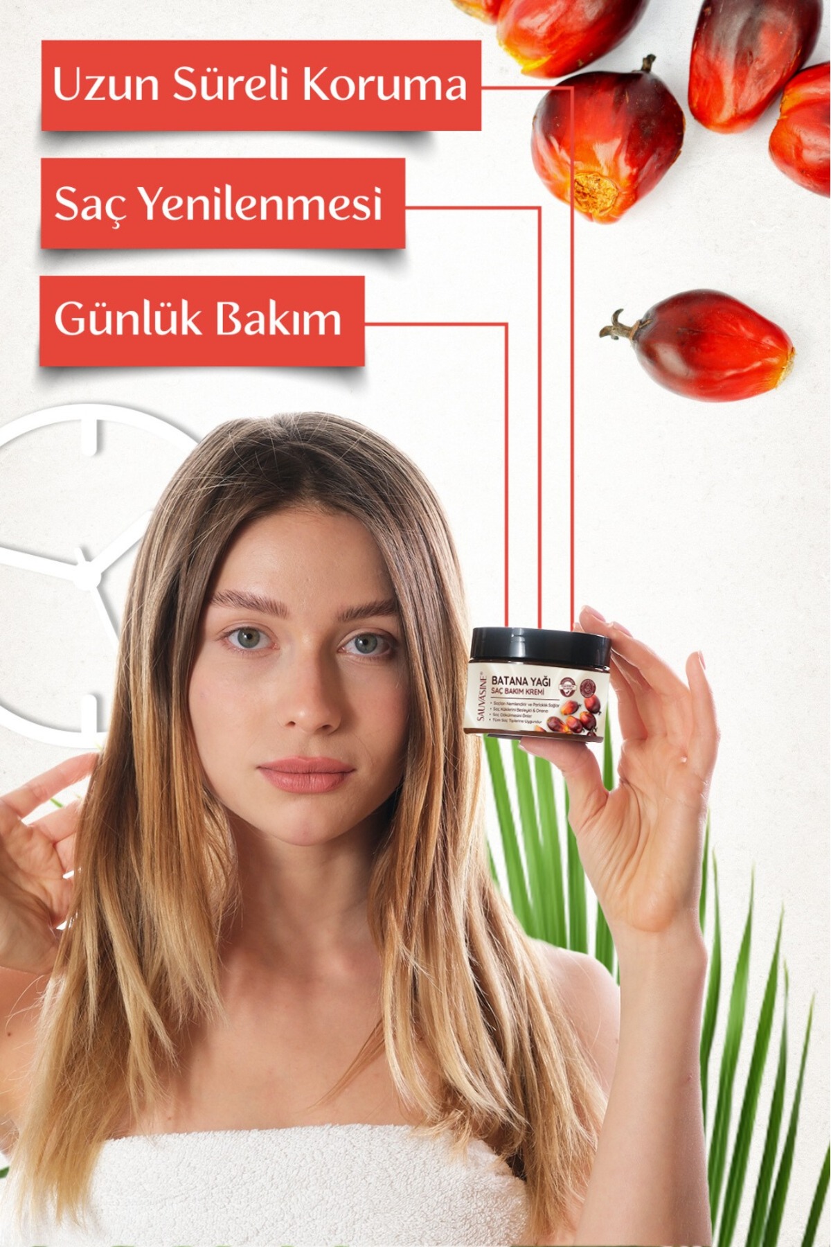 Batana Oil (Batana Yağı) Saç Bakım Kremi 120 ml | Organik Batana Yağı & Kolajen Destekli — BTSBYK120 — تصویر 4 از 8