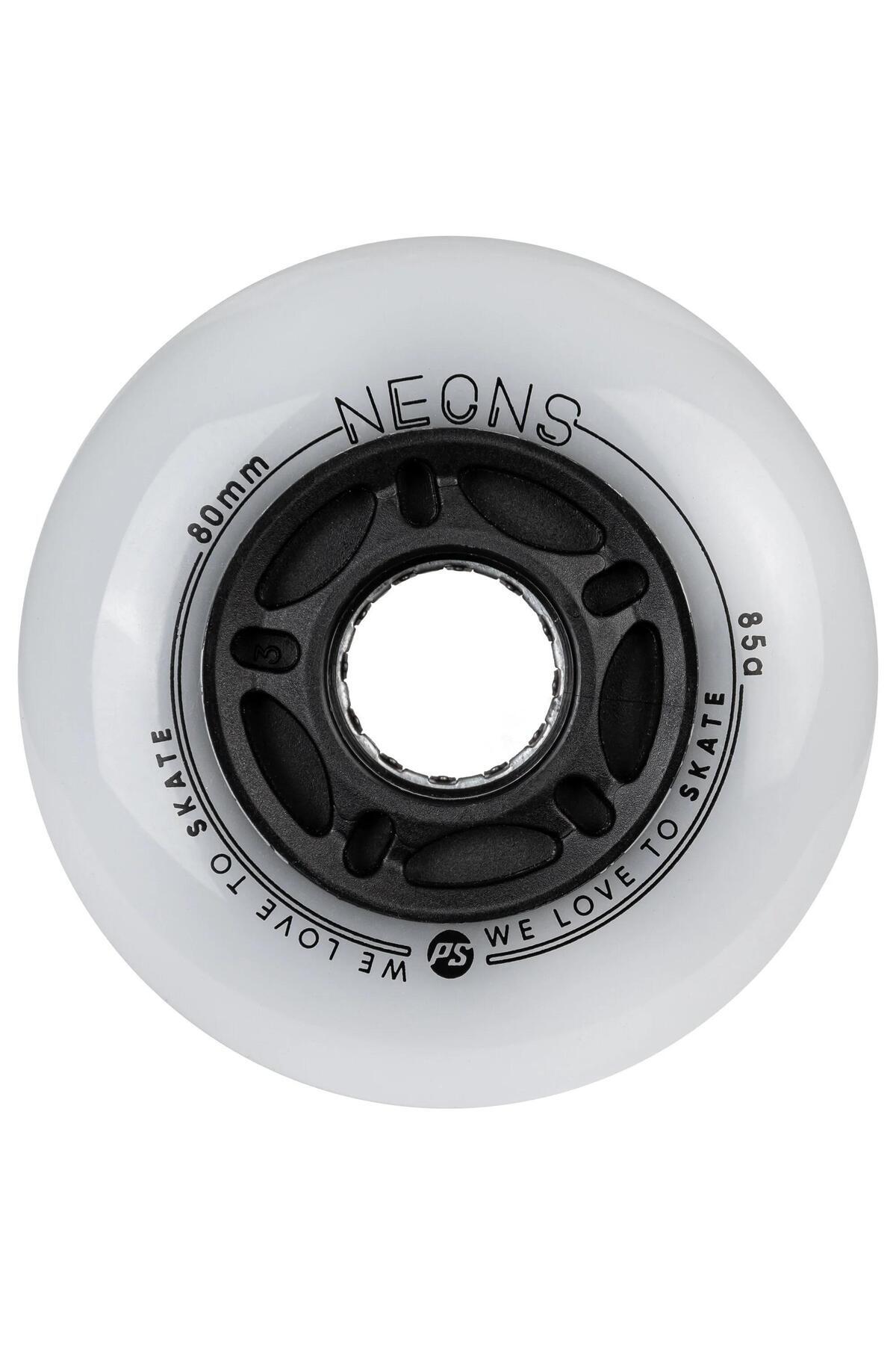 Powerslide Neon 80 Blue 4Lü Paket Tekerlek Seti