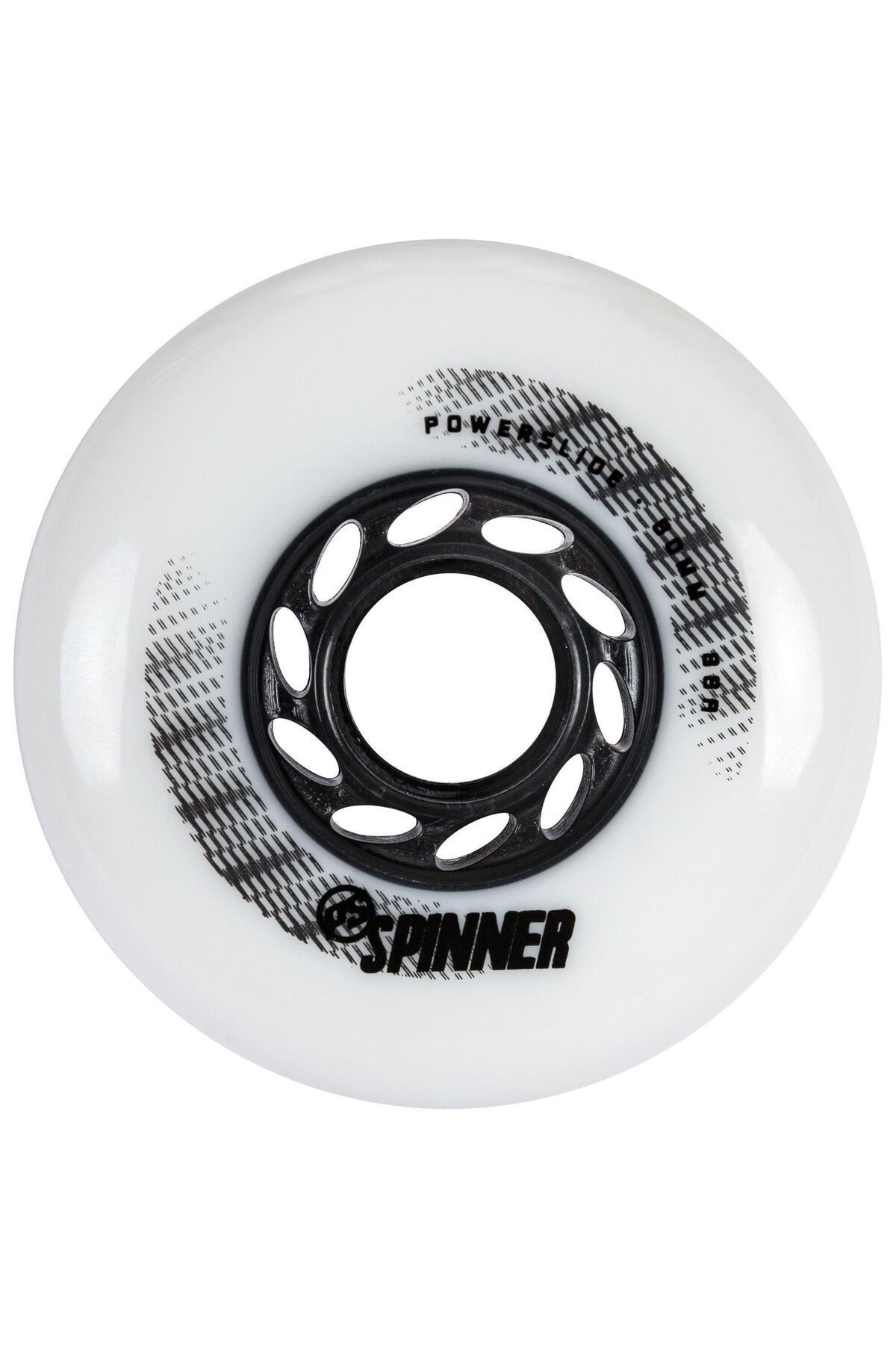 Powerslide Spinner 80/88A White, 4'lü Paket