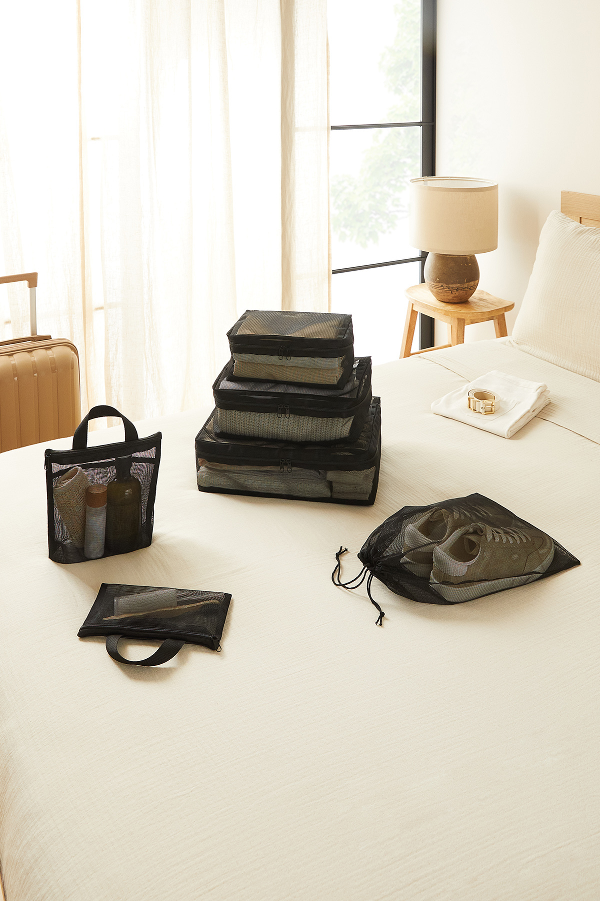 ارگانایزر چمدان زنانه | اوشن هوم تکستایل Ocean Home Textile TYC0427C47B76F214BB659E00 - تصویر 4