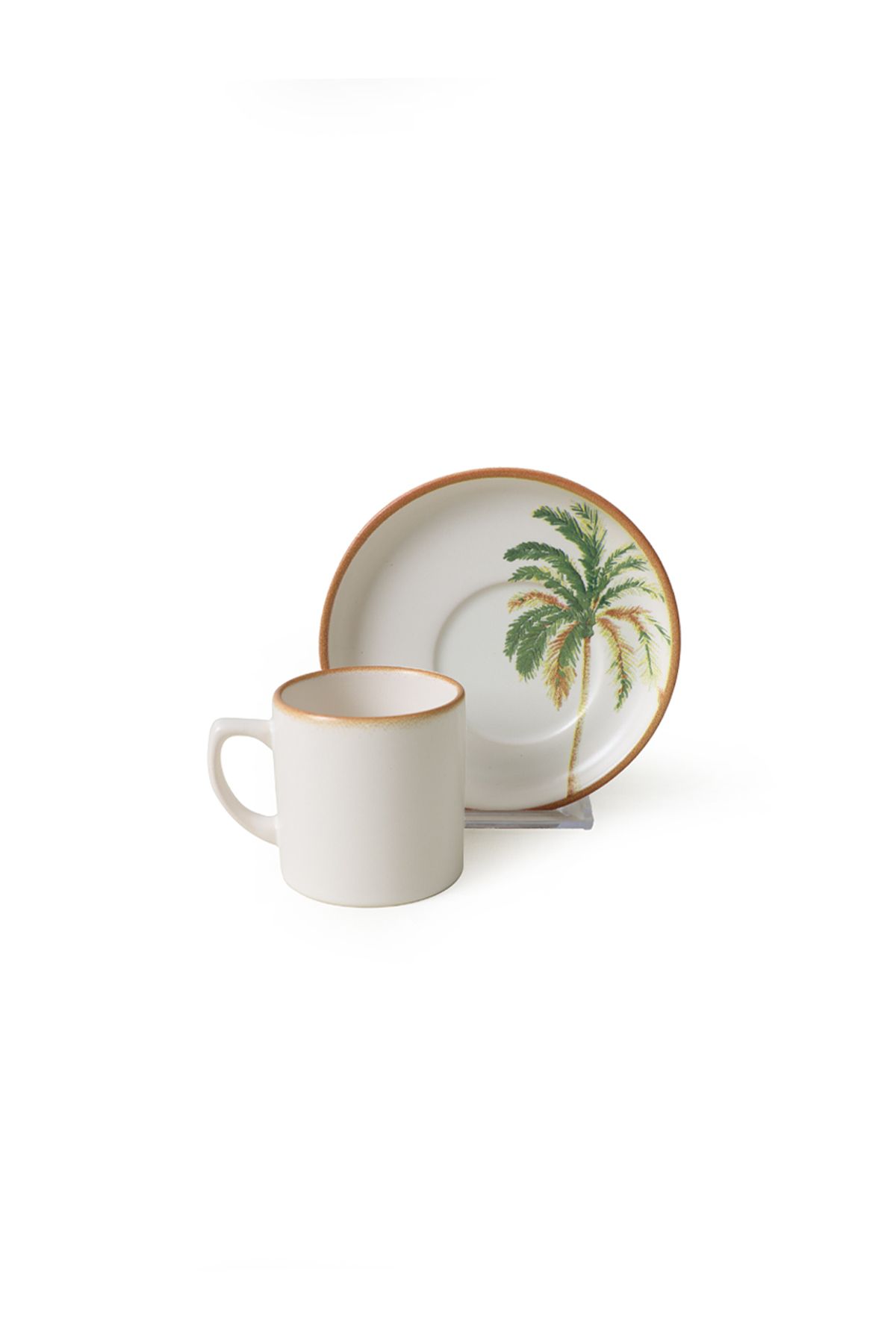 Keramika-Σετ καφέ Bronze Palm Nordic 12 τεμαχίων για 6 άτομα 22902-03 6