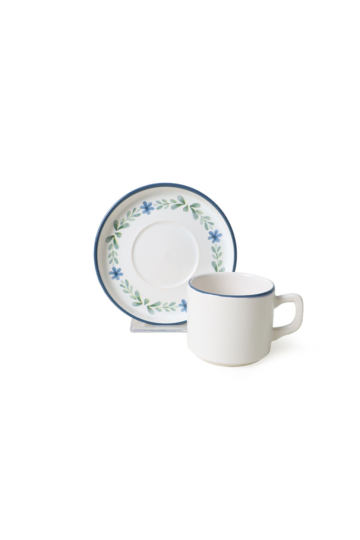 Keramika-Σετ τσαγιού Daphne Stackable 12 τεμαχίων για 6 άτομα 22921-24 6