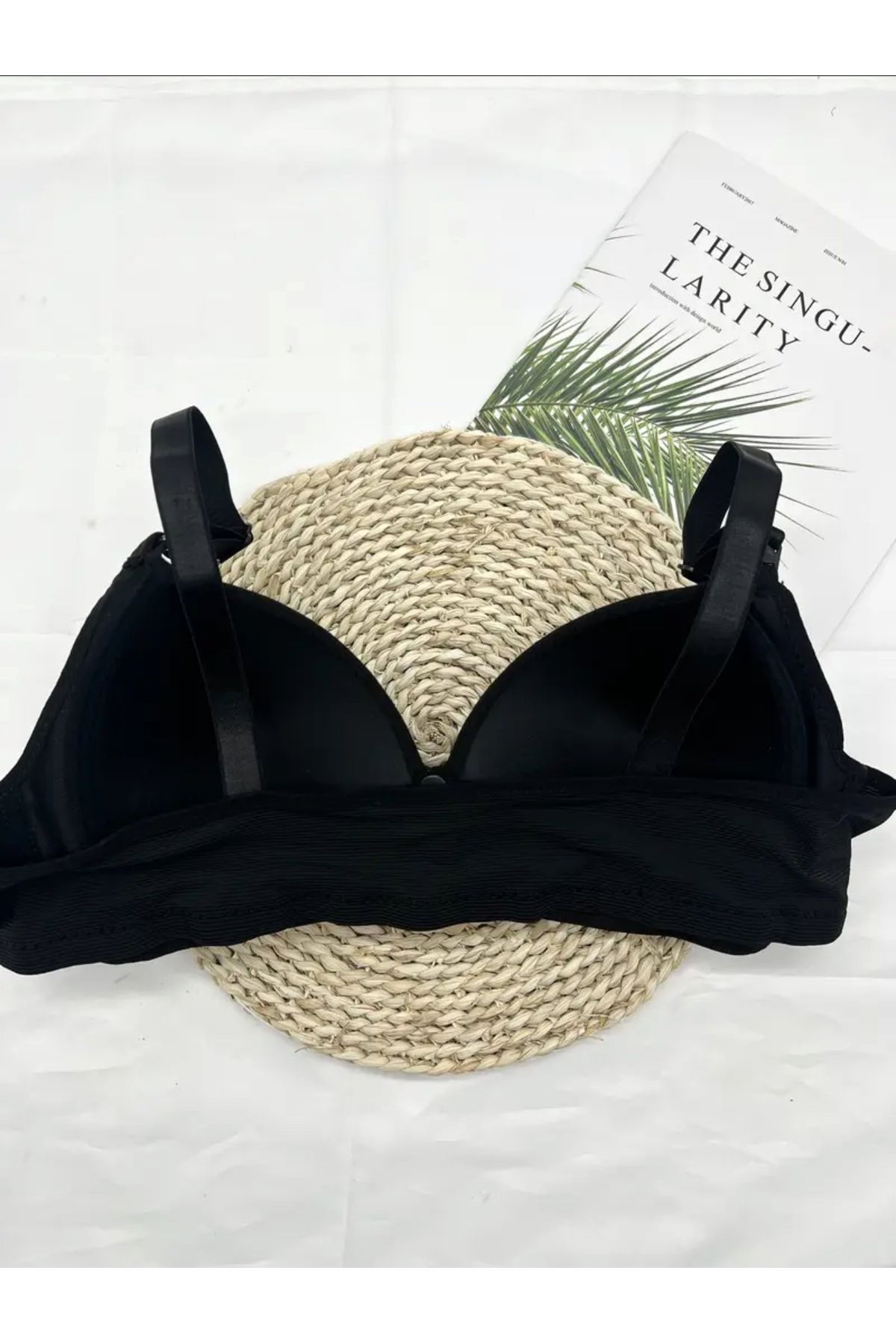 Magic Love-Front Button Hollow Soft Textured Bra Without Underwire 4