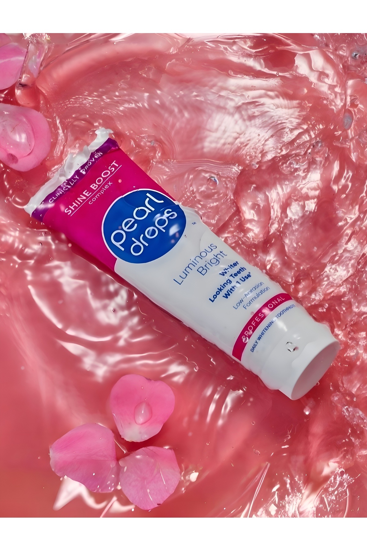 Pearl Drops-Luminous -2 Pieces. Instant, Radiant, Bright and Whitening Toothpaste in 1 Week 75ml 4