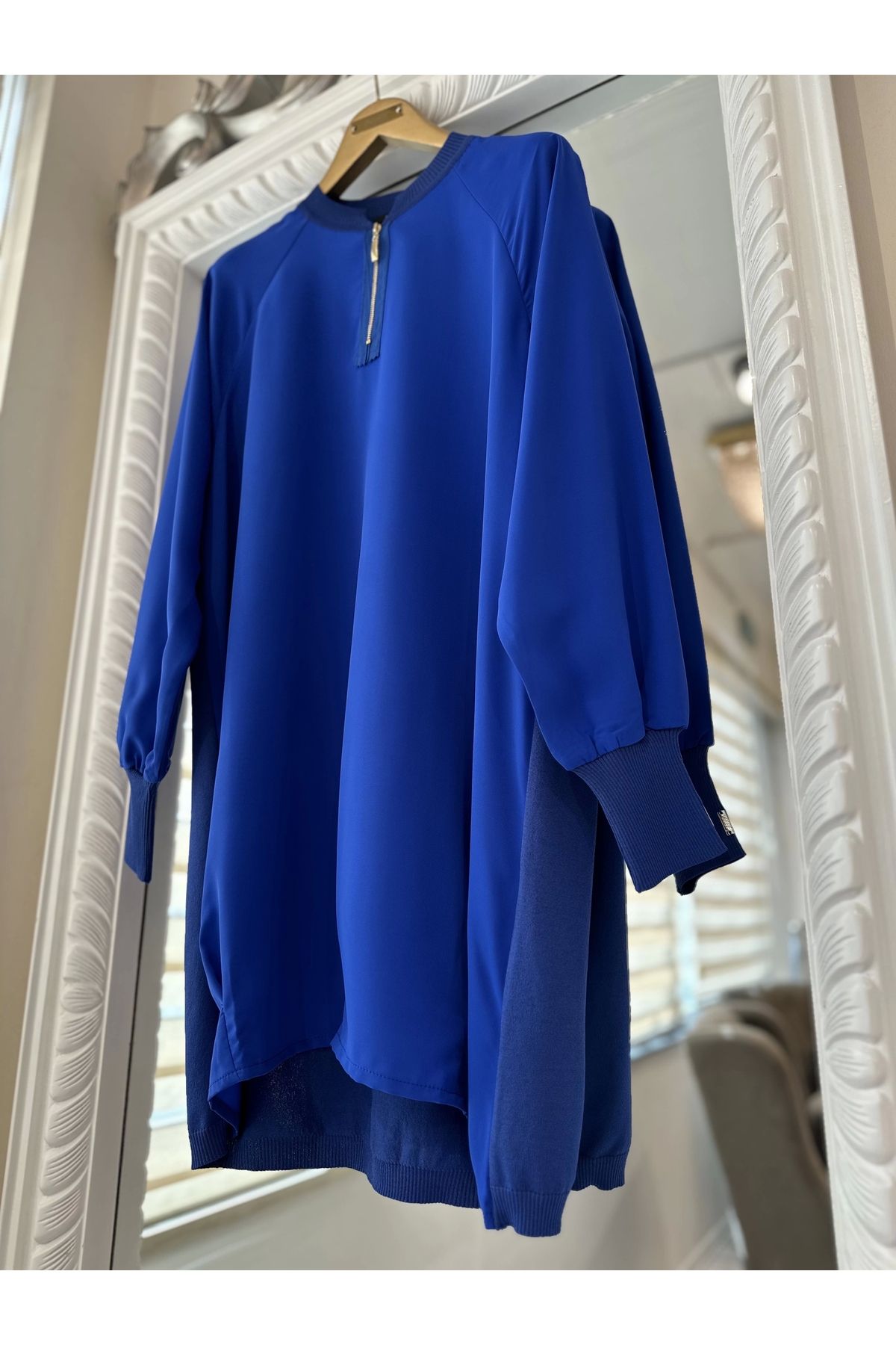 Invee-INVEE 6899 Sax Tunic - Comfortable Fit and Stylish Design 3