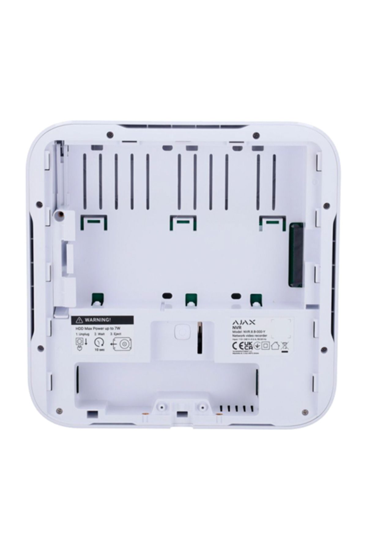 Ajax-NVR 8 channels, ethernet, white - NVR08(W)-70936 2