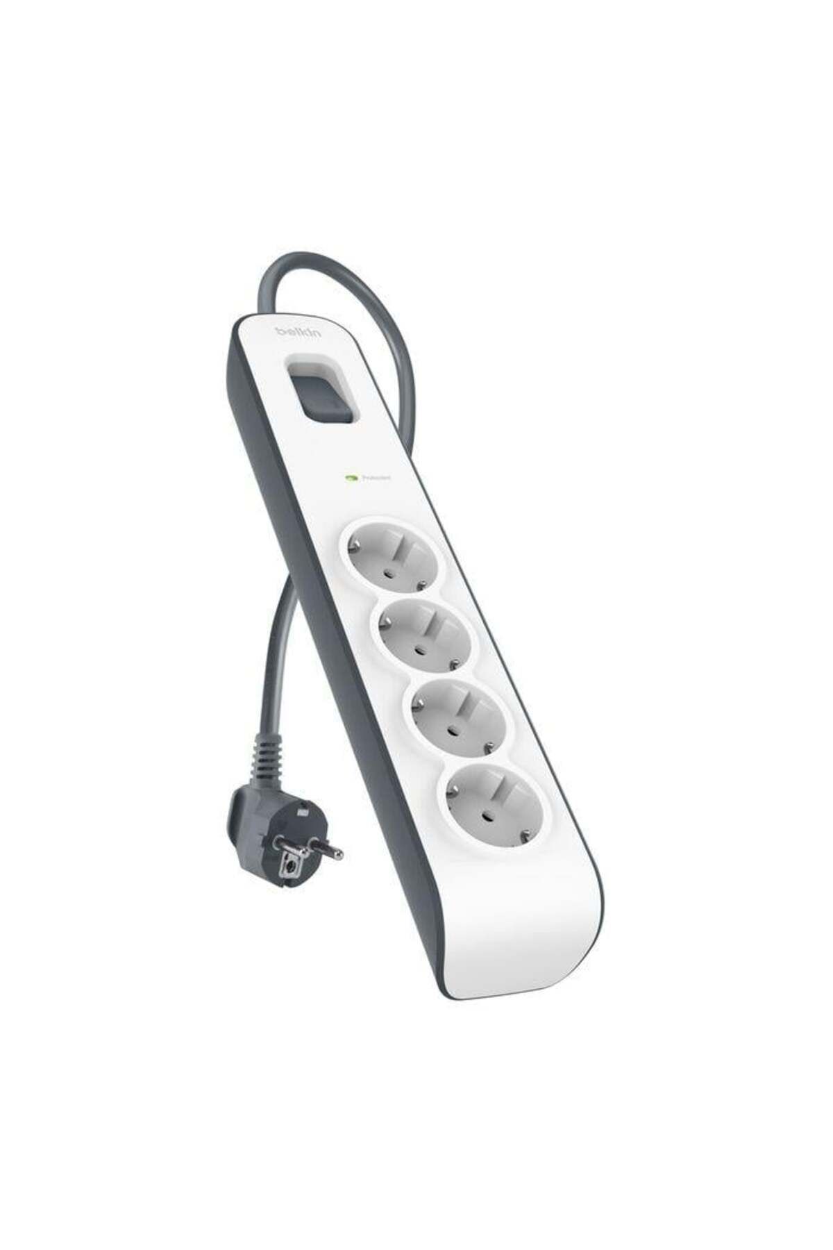 Belkin-Bsv400Vf2M-V2 Surgemaster 2m 4-Plus Surge Protected Socket 2