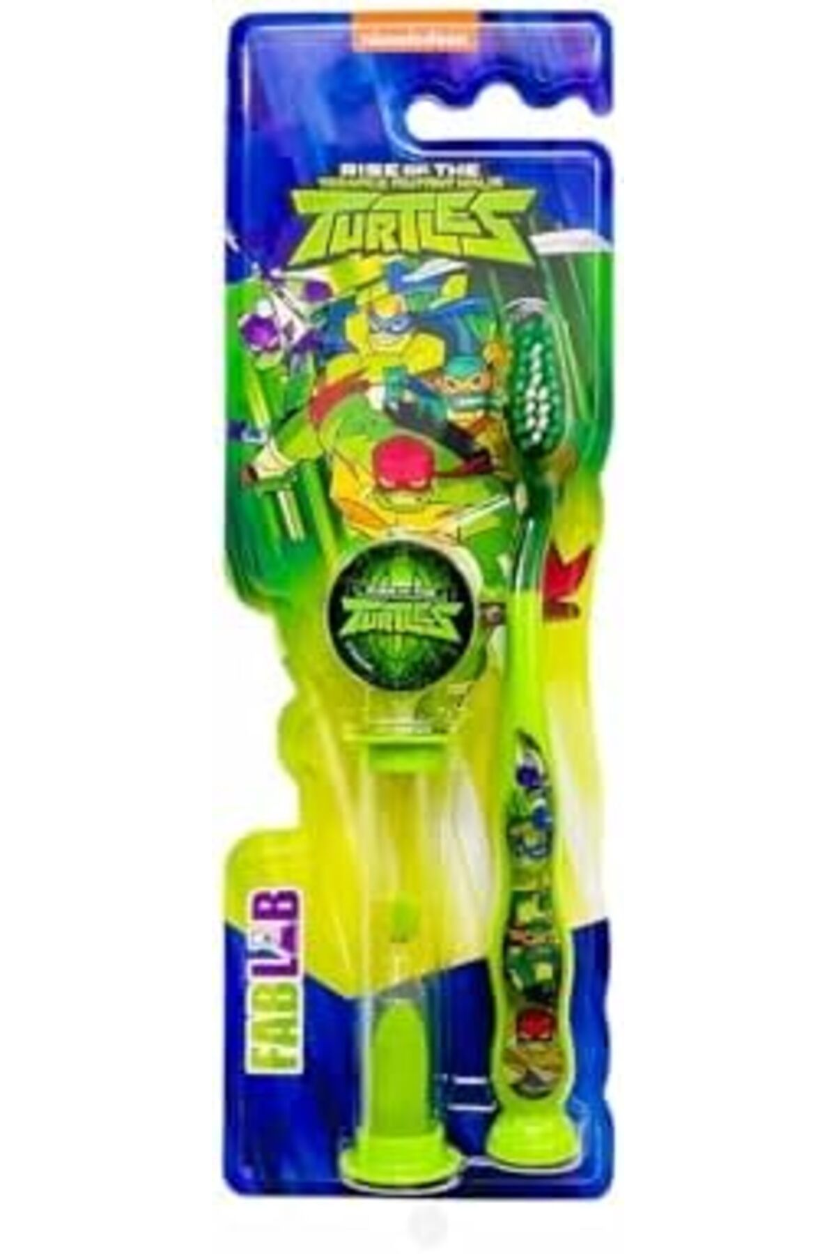 Fablab-Nickelodeon Mutant Ninja Turtles Teenage Soft Toothbrush with Hourglass Timer 2