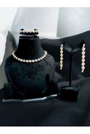 mango bijuteri Özel Tasarım Su Yolu Kolye seti