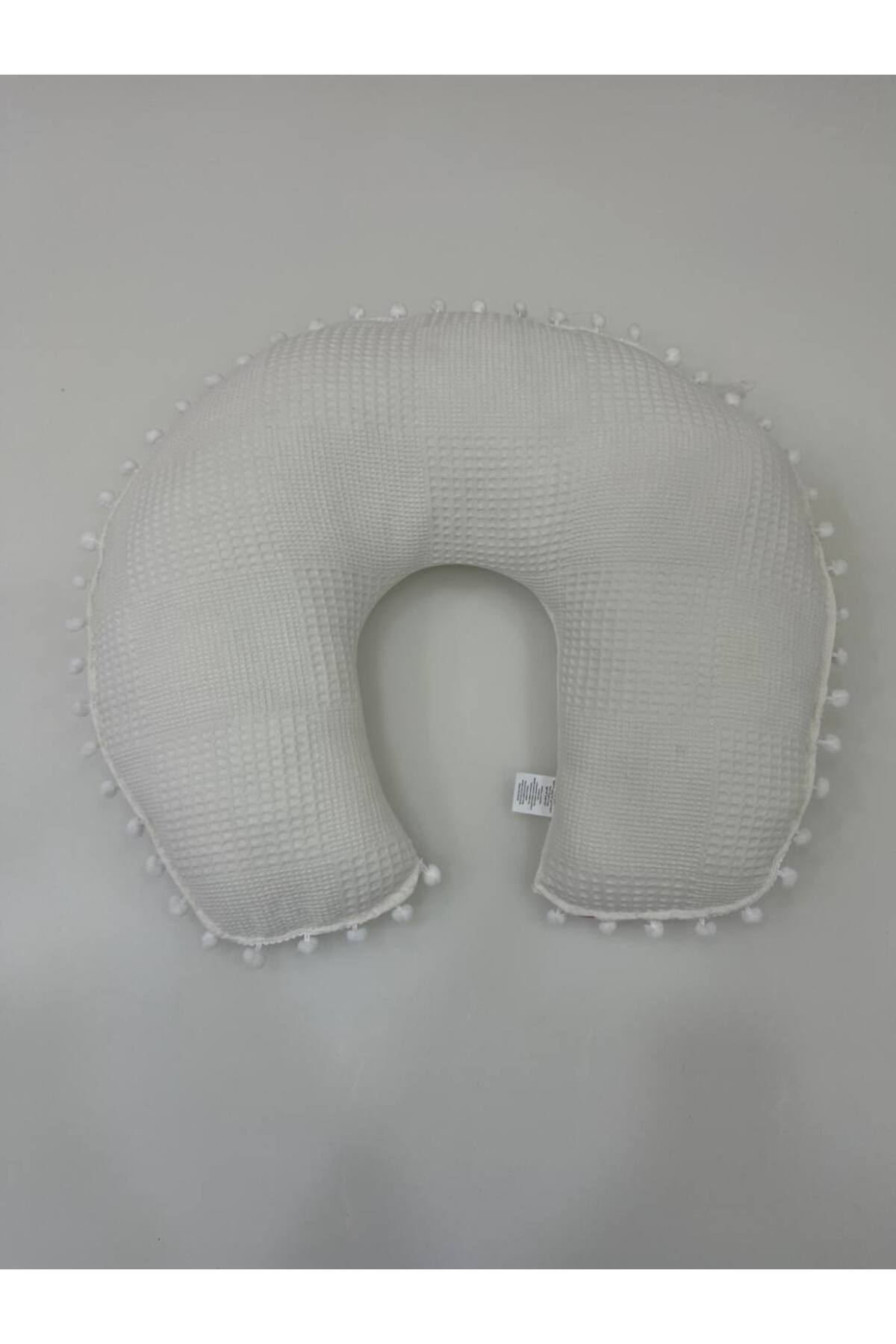 BUSEBABYHOME Krem , Çift Taraflı Emzirme Yastığı/Emzirme Minderi/Bebek Destek Minderi/ Hamile Yastığı fotoğrafı 4 (önizleme)