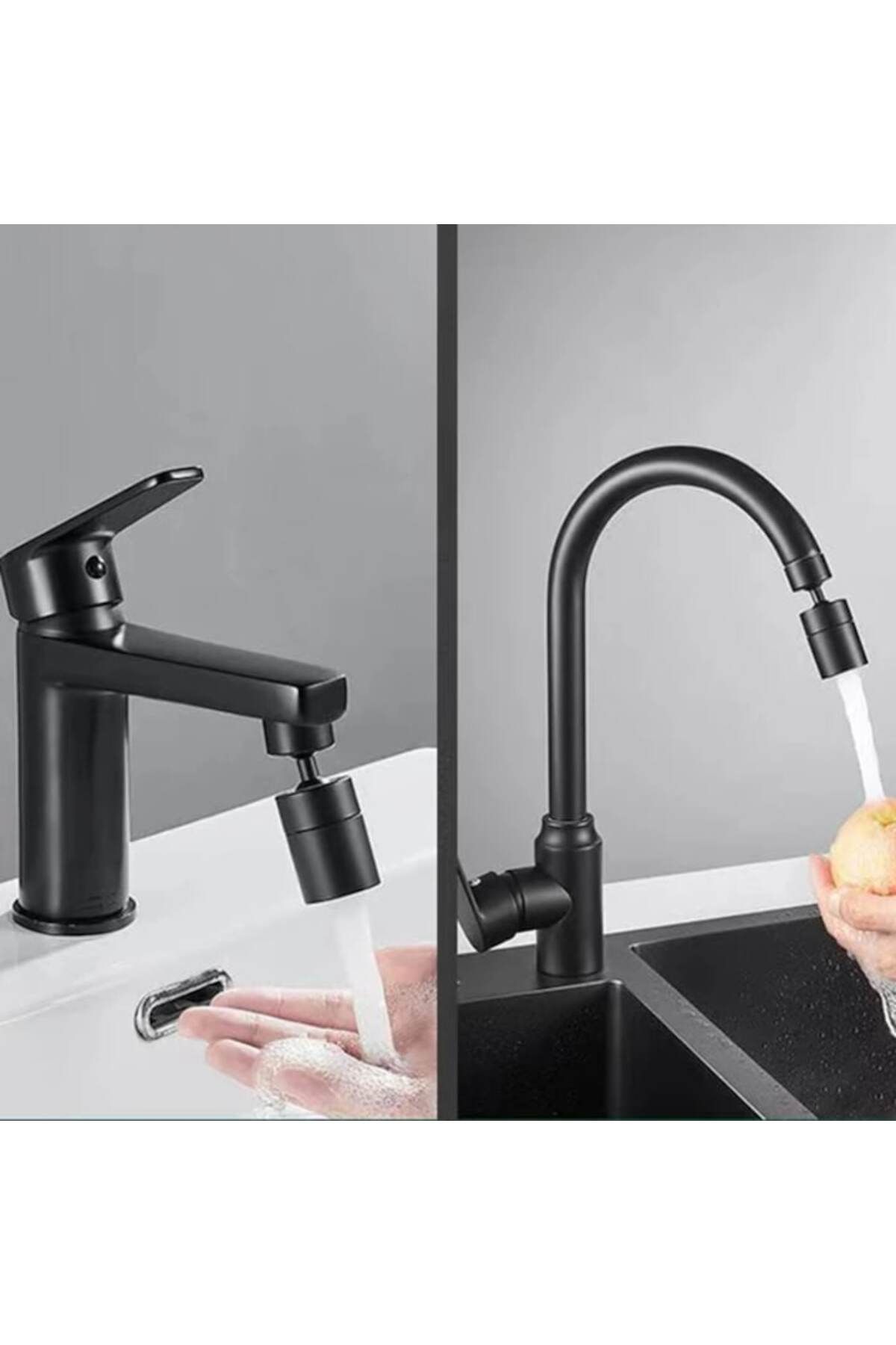 OEM-Universal Rotating Faucet Extension, Two Operating Modes, ABS, Water Saver Function 3