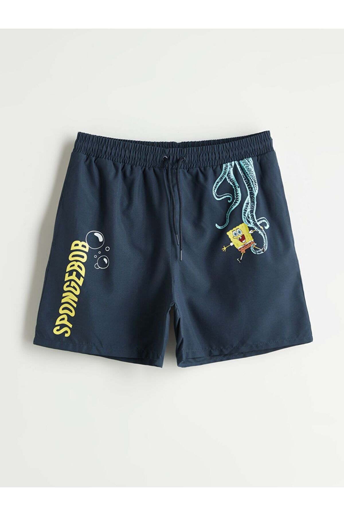 LC Waikiki-Xside Short Size Spongebob Printed Men's Swim Shorts 1