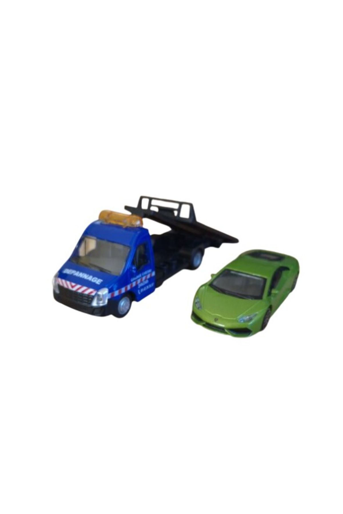 BBURAGO-Set of 2 Iveco Daily transporter and Lamborghini machetes, 1/43 2