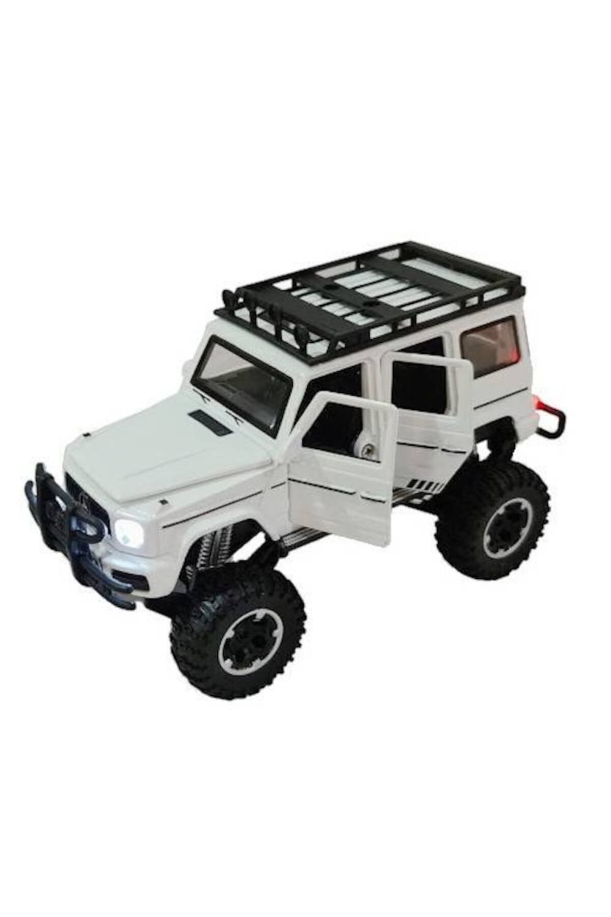 OEM-SUV White Metal Model Car with Lights and Sounds, 1:32 Scale 3