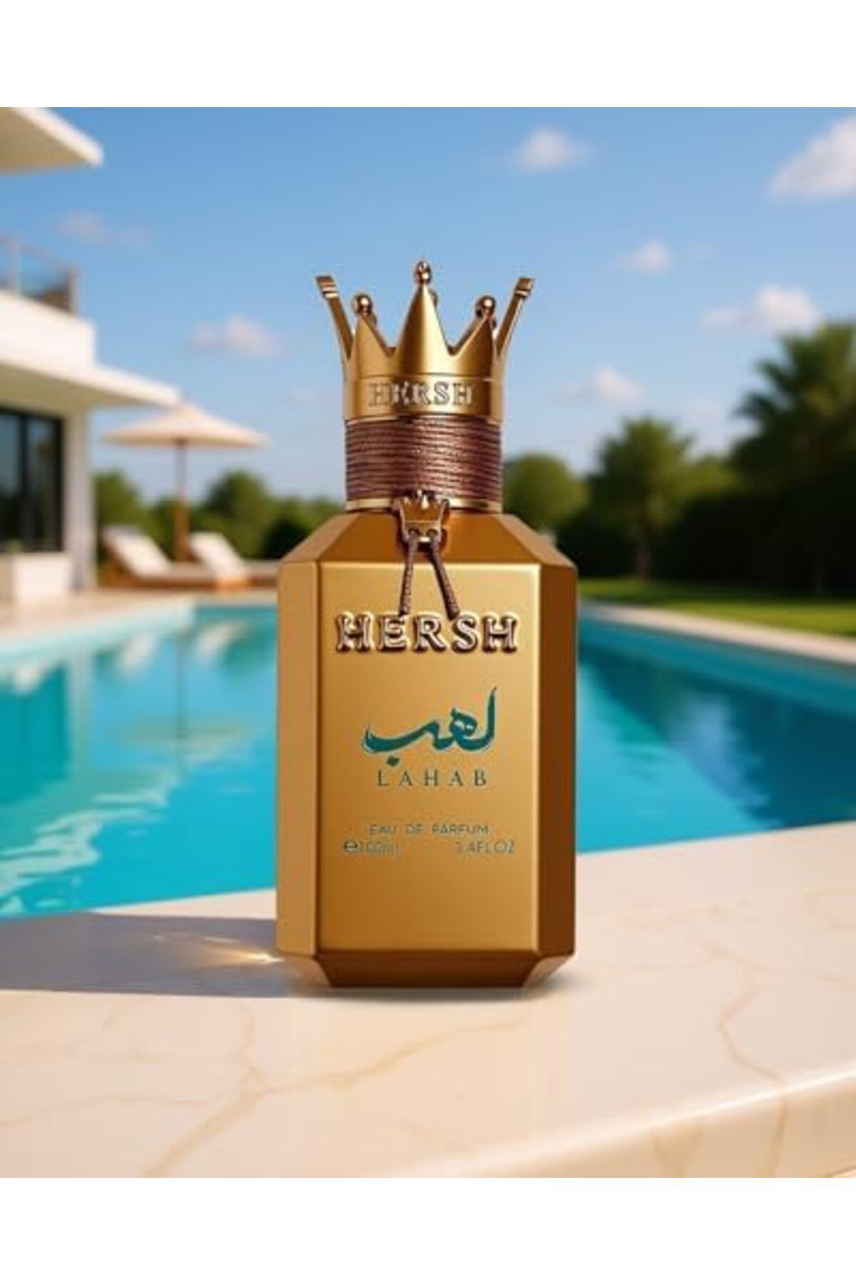 alezz oud-Al Ezz Oud 'Hersh Lahab' Eau De Perfume for Men Blend of Basil, Vetiver & Black Pepper - 100ml 5