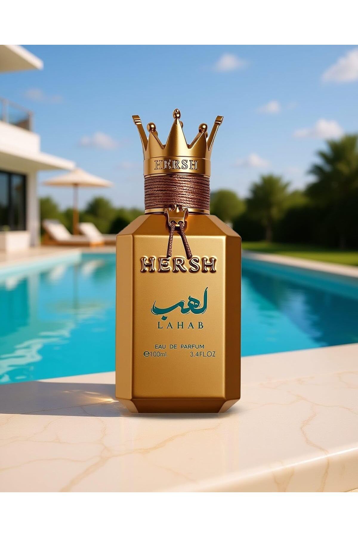 alezz oud-Al Ezz Oud 'Hersh Lahab' Eau De Perfume for Men Blend of Basil, Vetiver & Black Pepper - 100ml 4