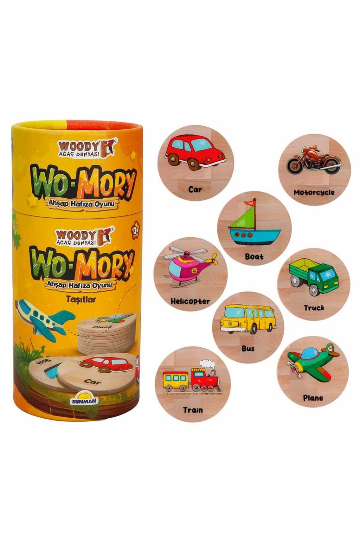 TimBox-Nessiworld Woody Wo-Mory Wooden Memory Game 3