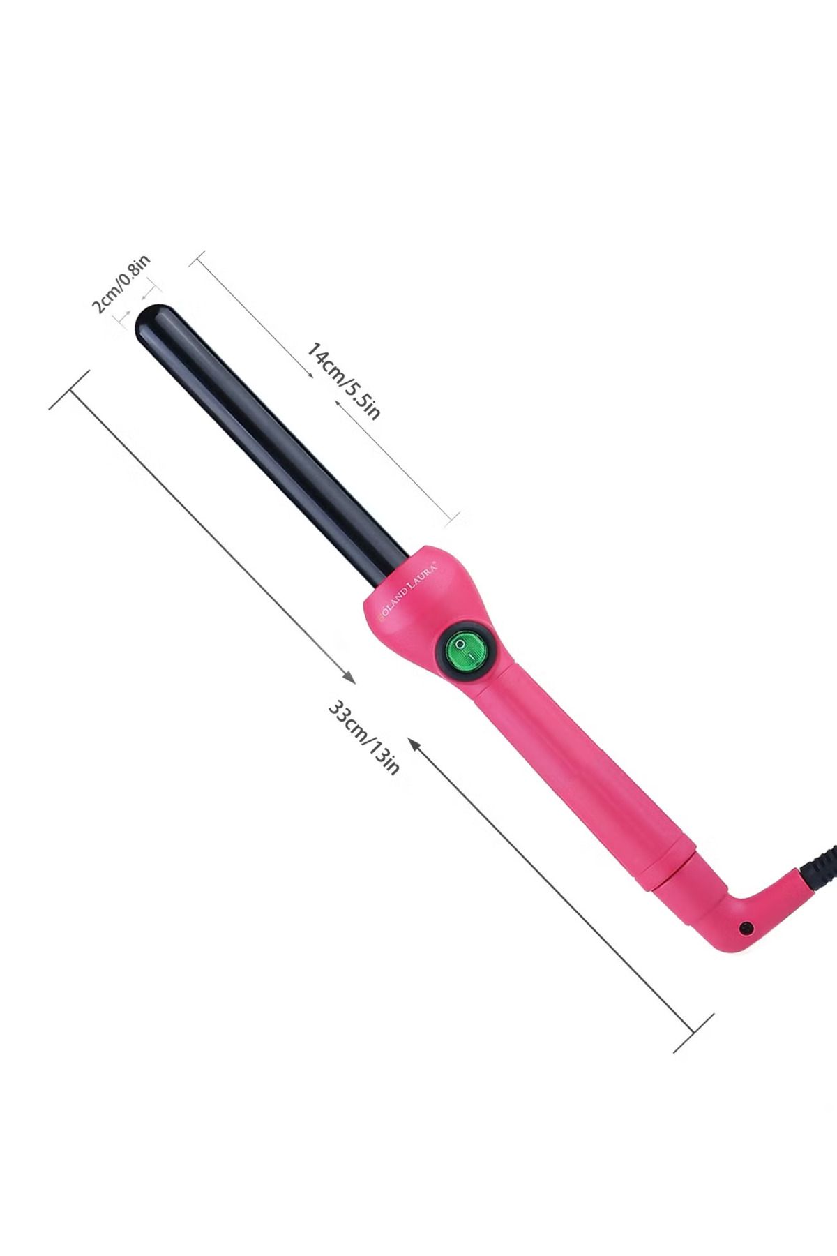 Jose Eber-Fair Juicy Hair Curler Pink/Black 25mm 5