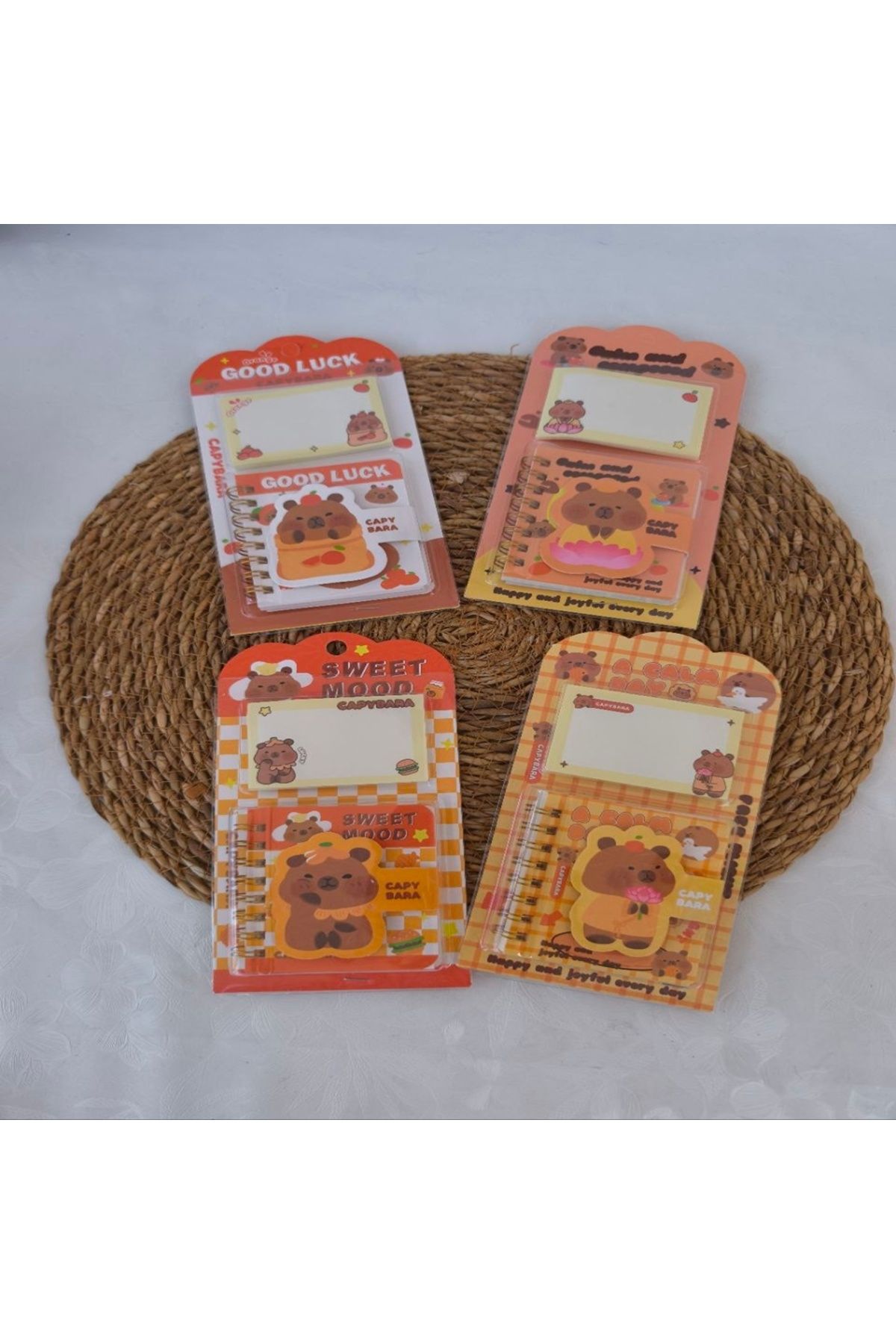 senacacollection-Capybara (Kapibara) Notepad and Post It Set 1 Pcs 7