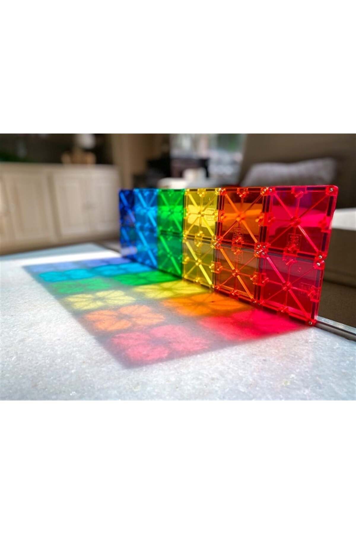 ماگنا-تایلز – مجموعه رنگ شفاف – ۳۲ تکه