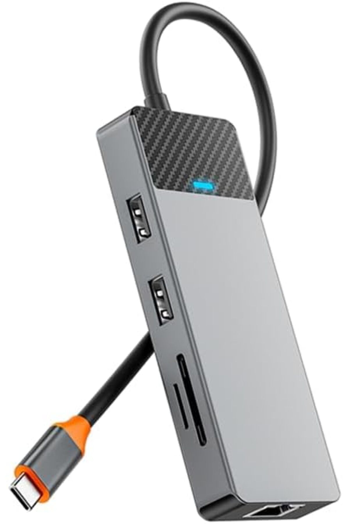 WIWU-Linker USB-C Hub 9-in-1 LINKERA A923RPT - Gray 4
