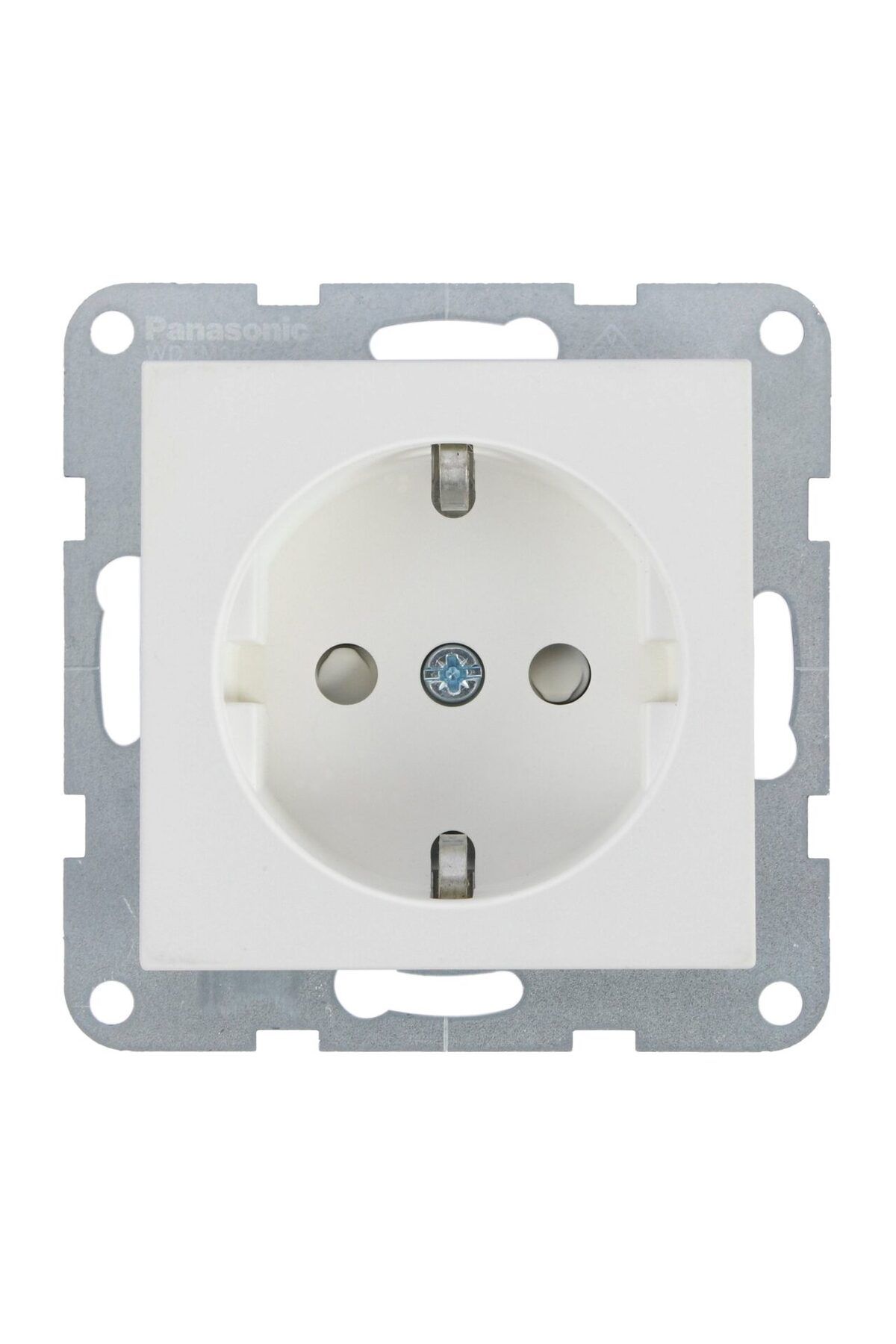 PANASONIC-Schuko Socket Mechanism with Child Protection and Quick Connect - Karre Plus 55 Soft Touch Seashell 1