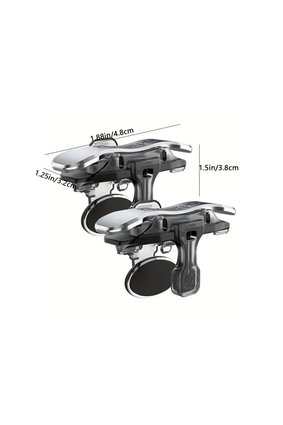 Suma-4Mobile Game Controllers for Android and iPhone,Mechanical Fingertip Buttons for PUBG,Fortnite 5