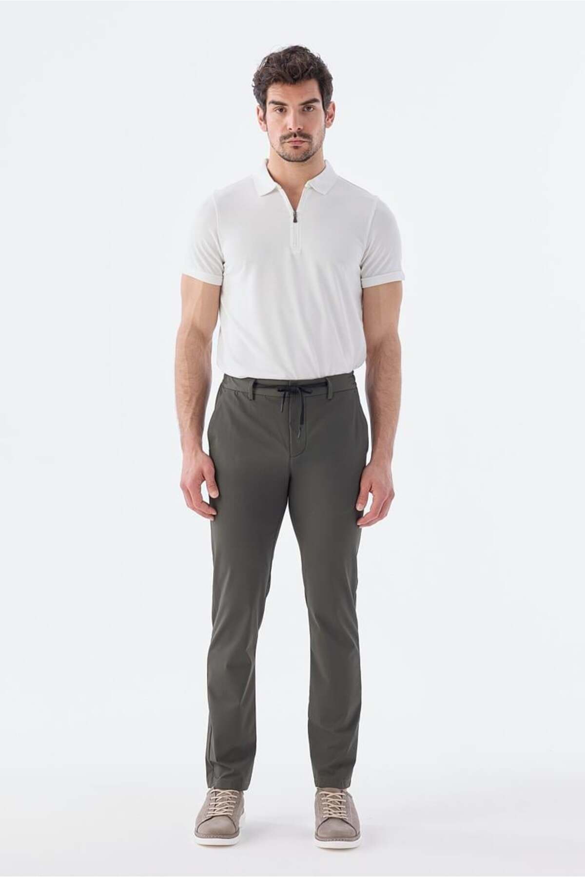جاکامن شلوار اسپرت الاستیک Fit Green Comfort Fit