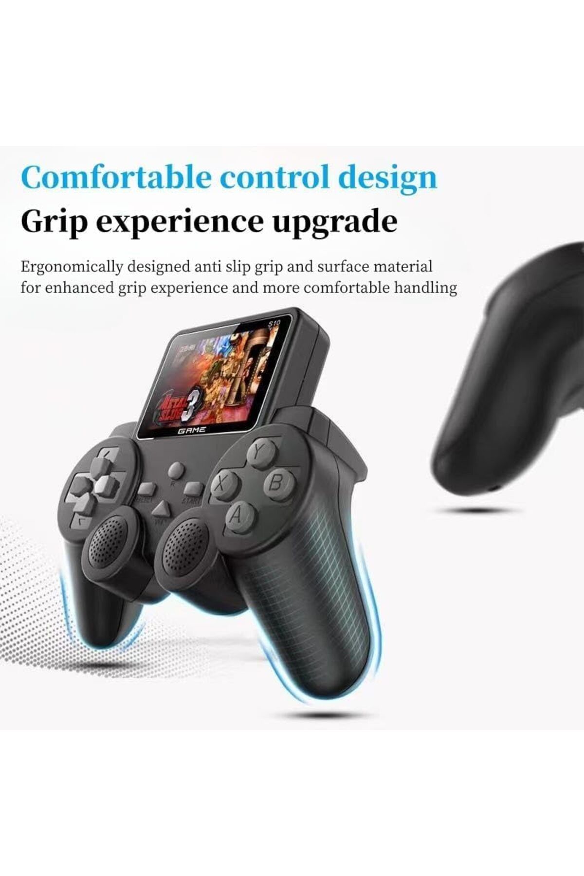 Yuwell-YU WELL S10 GAMEPAD Controller Gamepad with Built-in HD Color Screen with 520 Classic Games 7