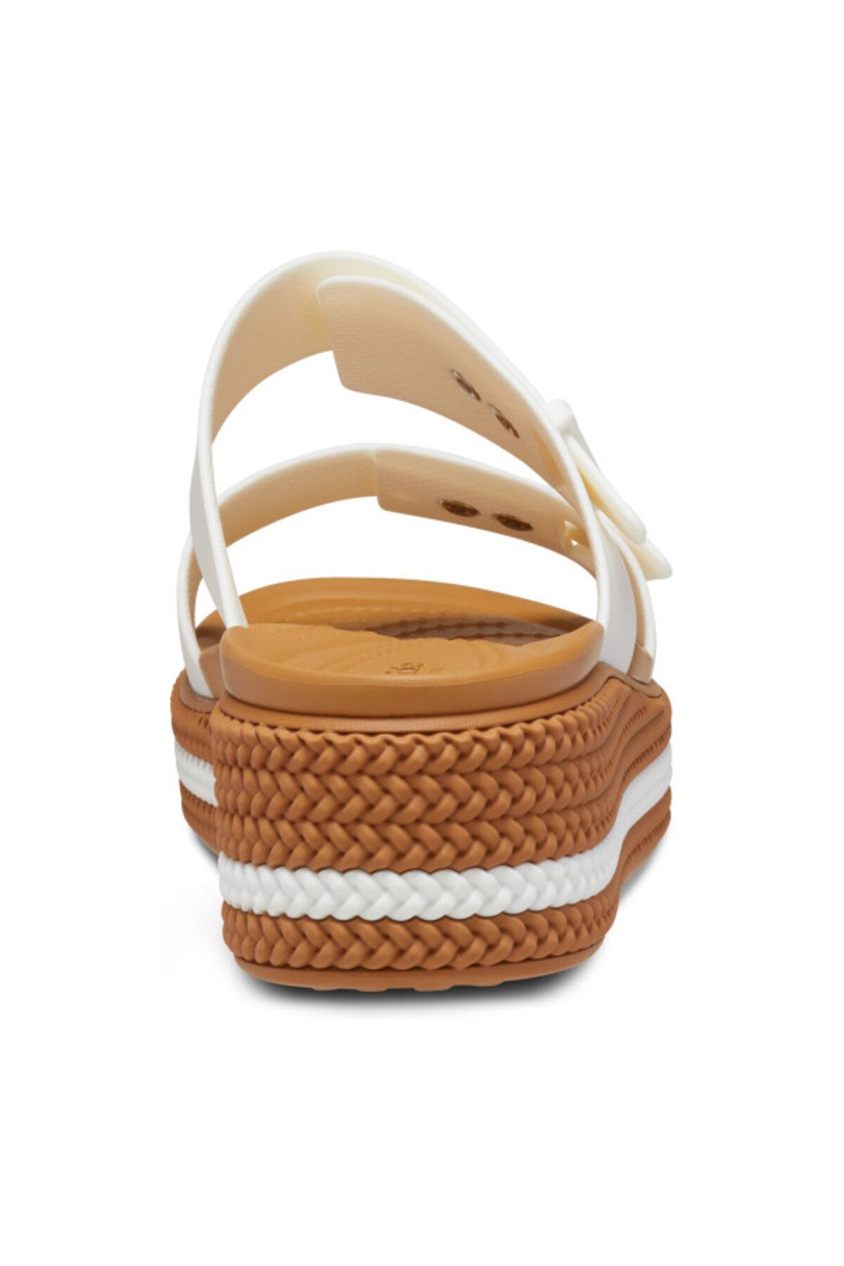 Crocs-Papuci Brooklyn cu cataramă țesută - Cretă 6