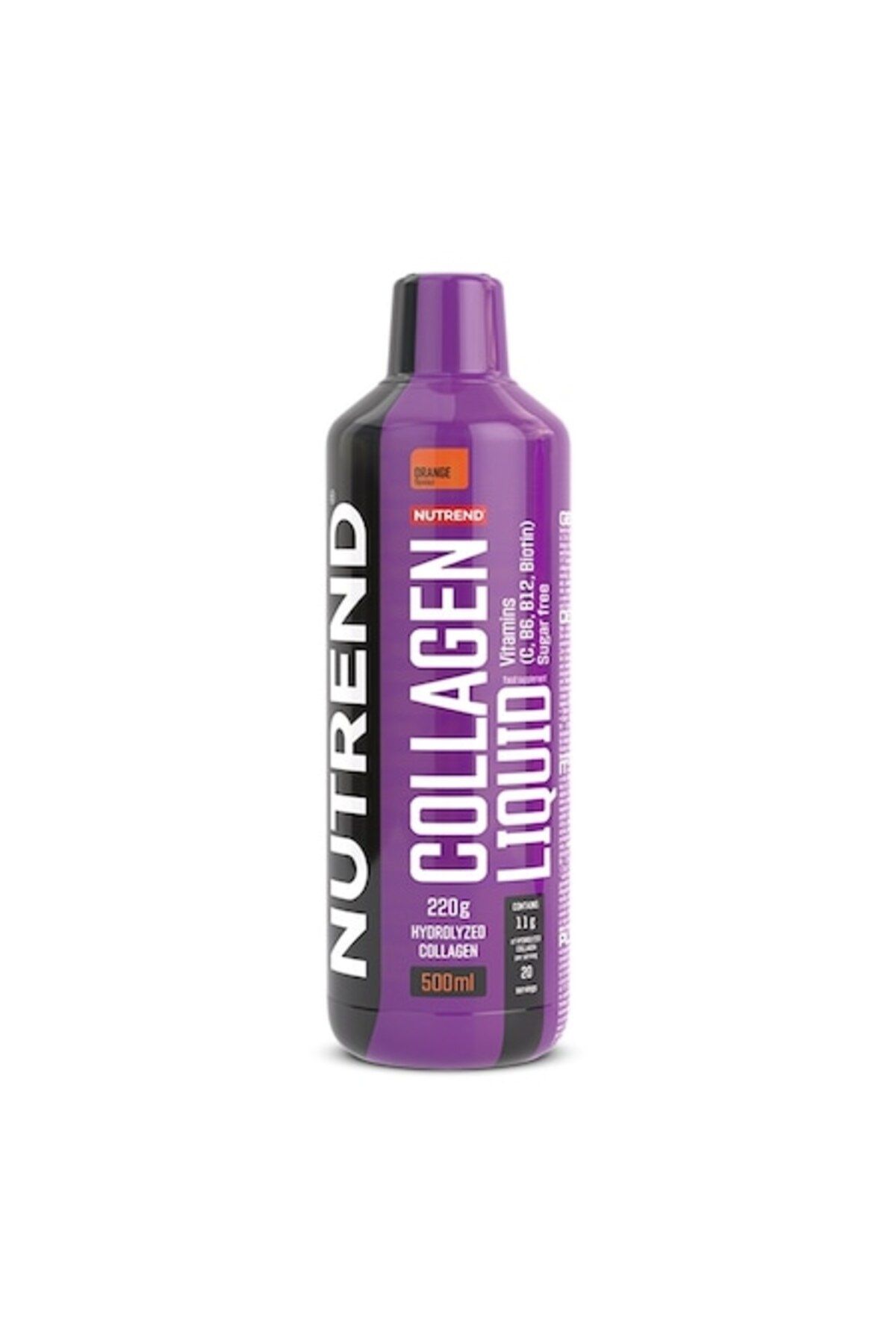 Nutrend Colagen Lichid Hidrolizat Collagen Liquid, 500ml, Aroma Portocale - One Size