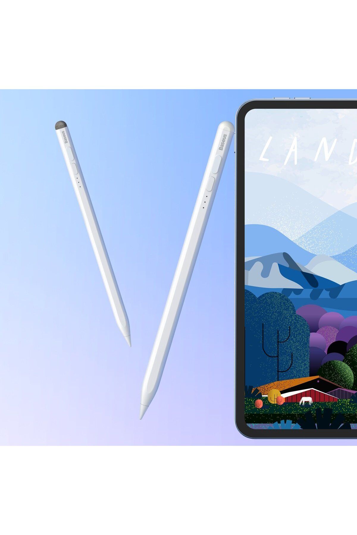 Hurtel-Active/Passive Stylus for iPad Smooth Writing 2 SXBC060302 - White 10