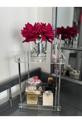 HİD DESIGN Katlı Pleksi Organizer/Düzenleyici Gümüş