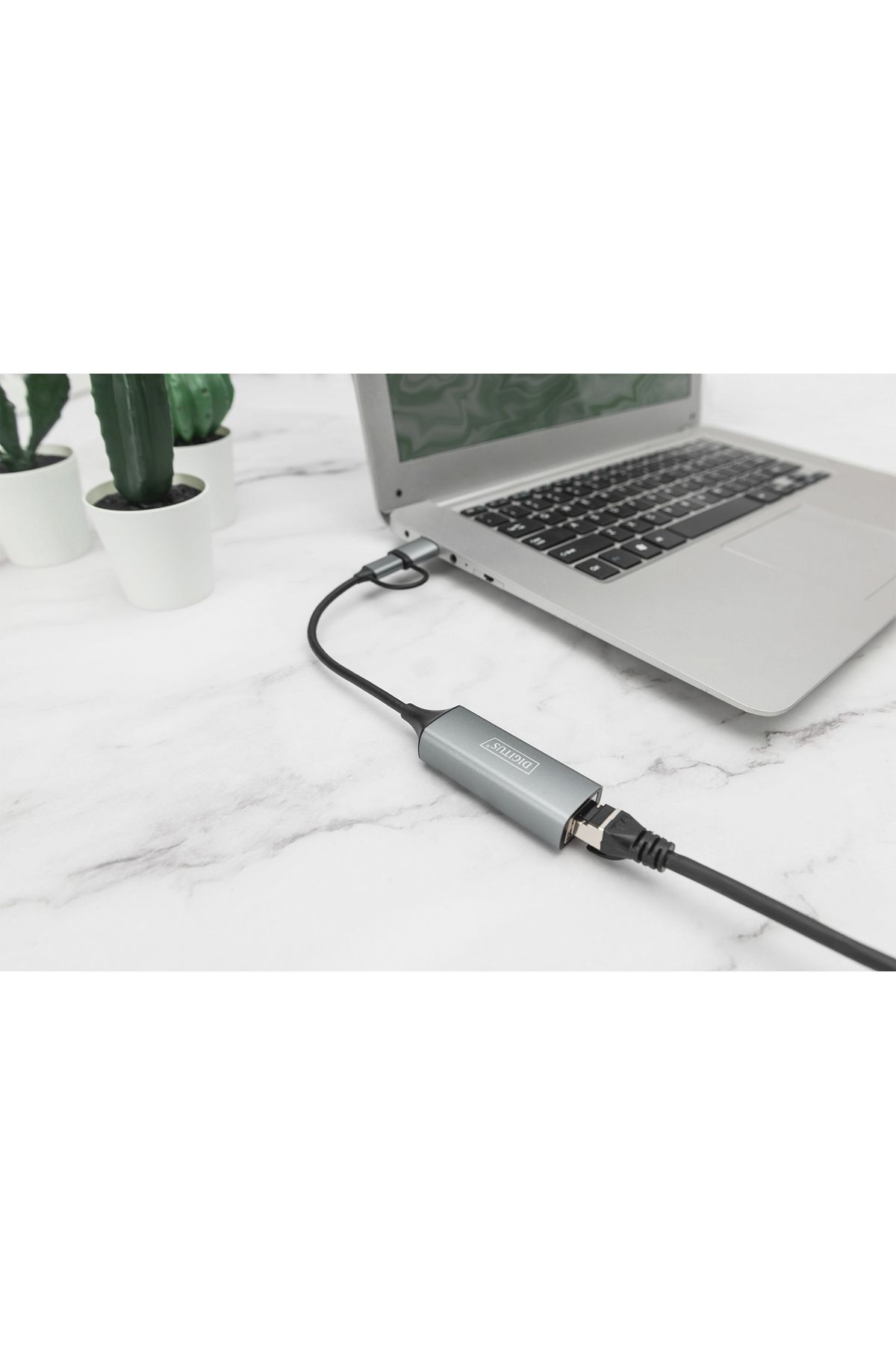 Digitus-Adapter USB3.0/C 3.1 la Ethernet 2.5G 1