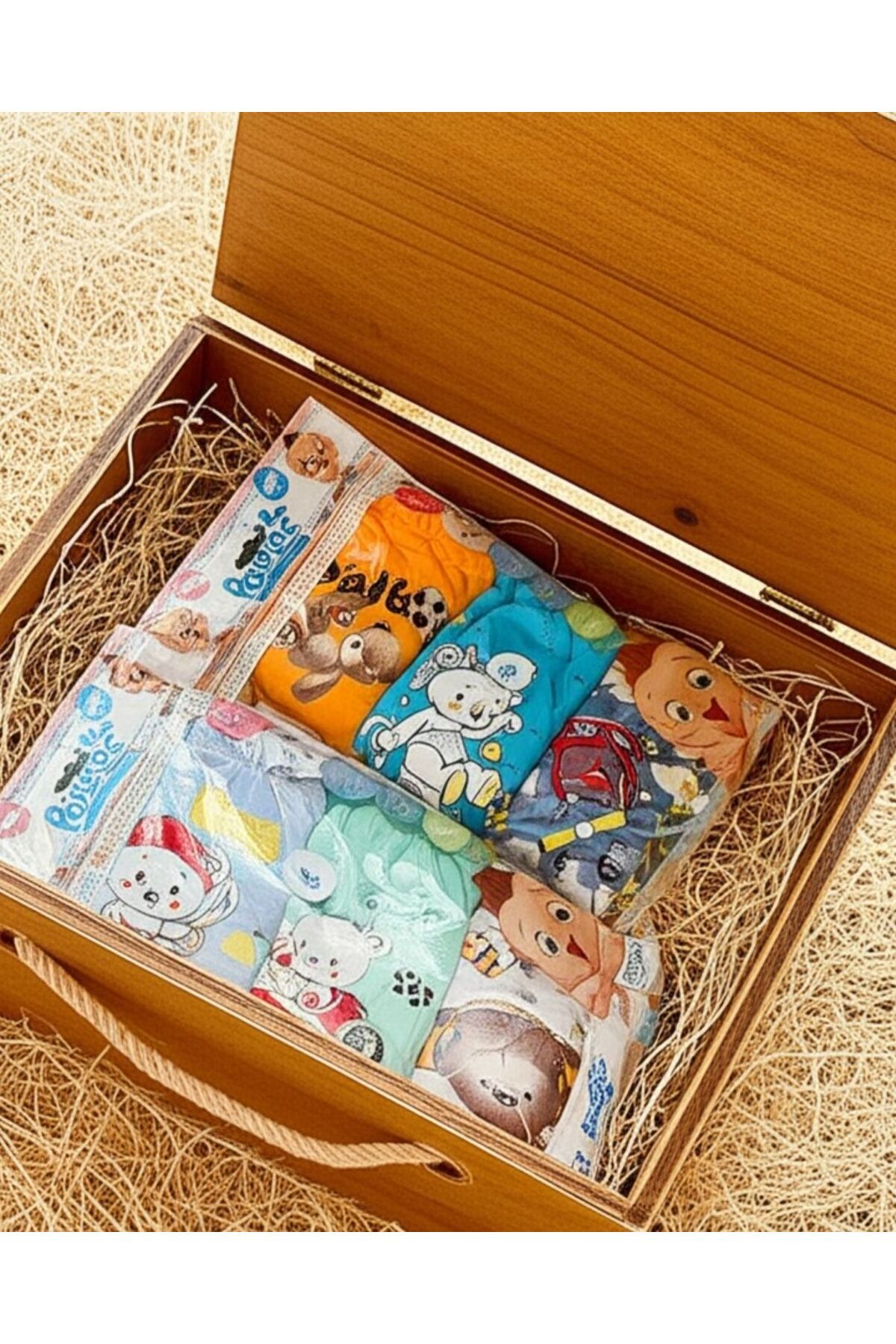 Baby-Kid Store 3'lü Çocuk-bebek Sızdırmaz Çiş Alıştırma Külodu 0-3-0-4 Yaş (PREMİUM KALİTE-DESEN OPSİYONEL) fotoğrafı 2 (önizleme)