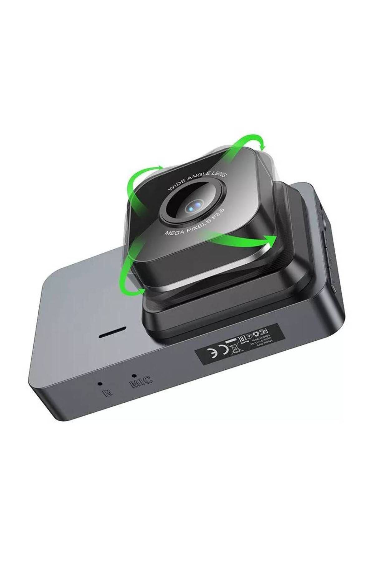 BGRJ Automotive-Dash camera with WiFi J200, wide angle 170°, front and rear 4