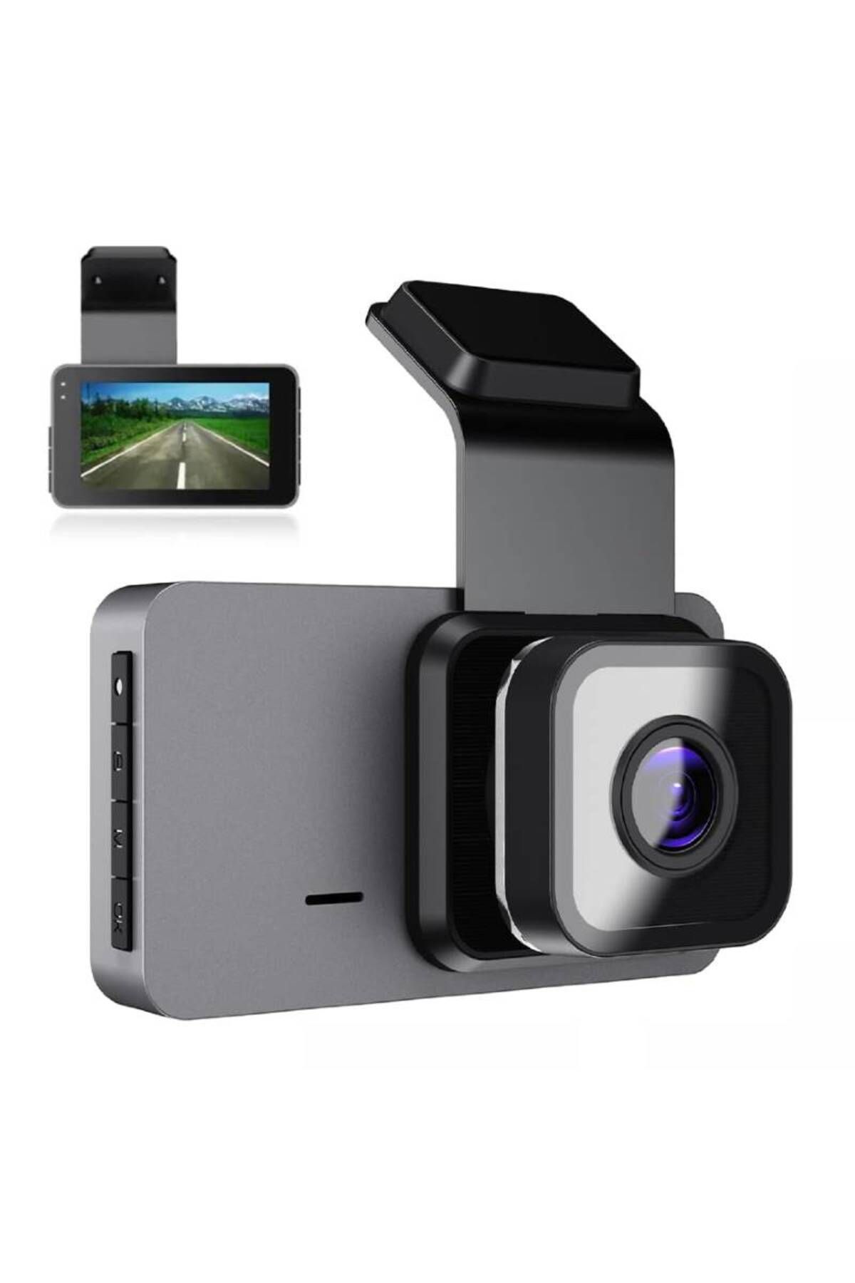 BGRJ Automotive-Dash camera with WiFi J200, wide angle 170°, front and rear 7