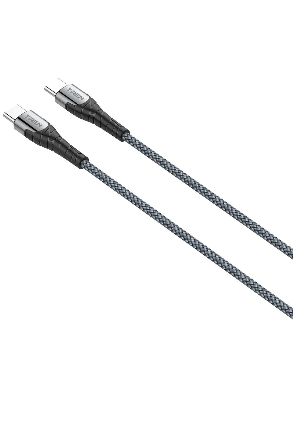 TREN-1m USB-C to USB-C 65W PD Fast Charging Cable Compatible with iPhone 15, MacBook, and Samsung 4