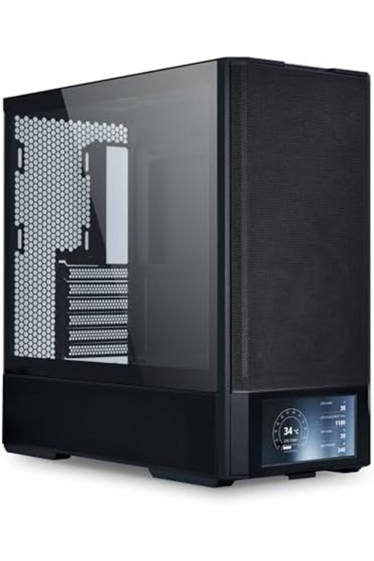 Lian Li-LANCOOL 207 Digital ATX Computer Case w/Integrated LCD Screen 2