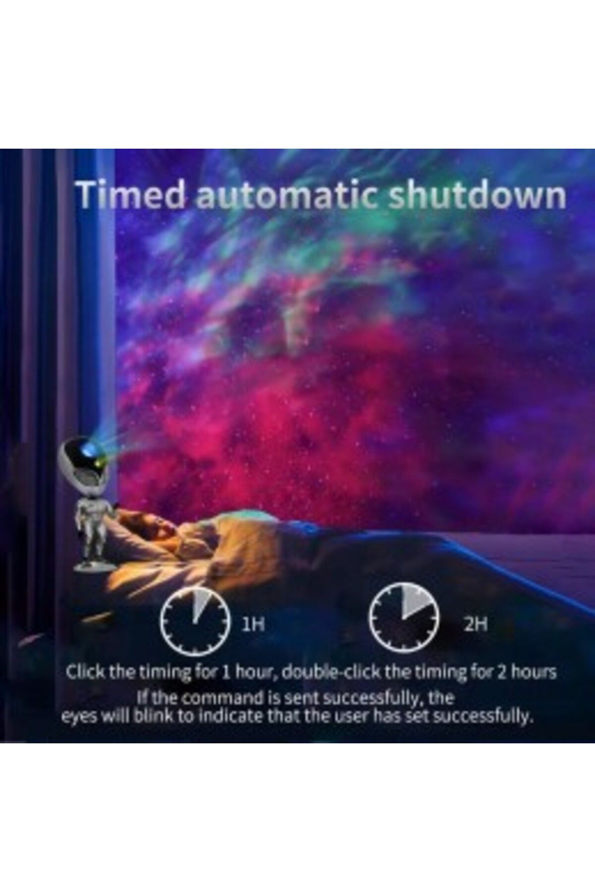 OEM-Alien Light Projector with Audio Playback and Remote Control 3
